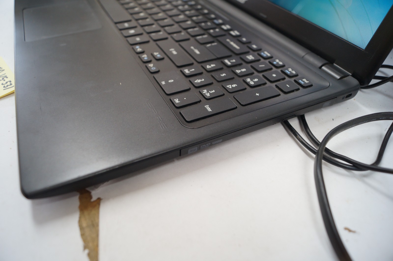 ACER V5-531 MS2361 Aspire Laptop 15.5″ Win7 1.3GHz w Power Cord WORKING PoR D152