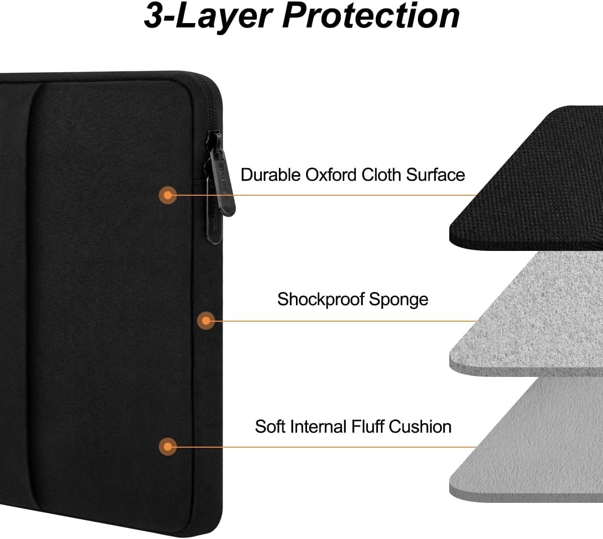 15 15.6 16 inch Laptop Sleeve case for MacBook Air 15/16 inch/MacBook Pro 16 inc