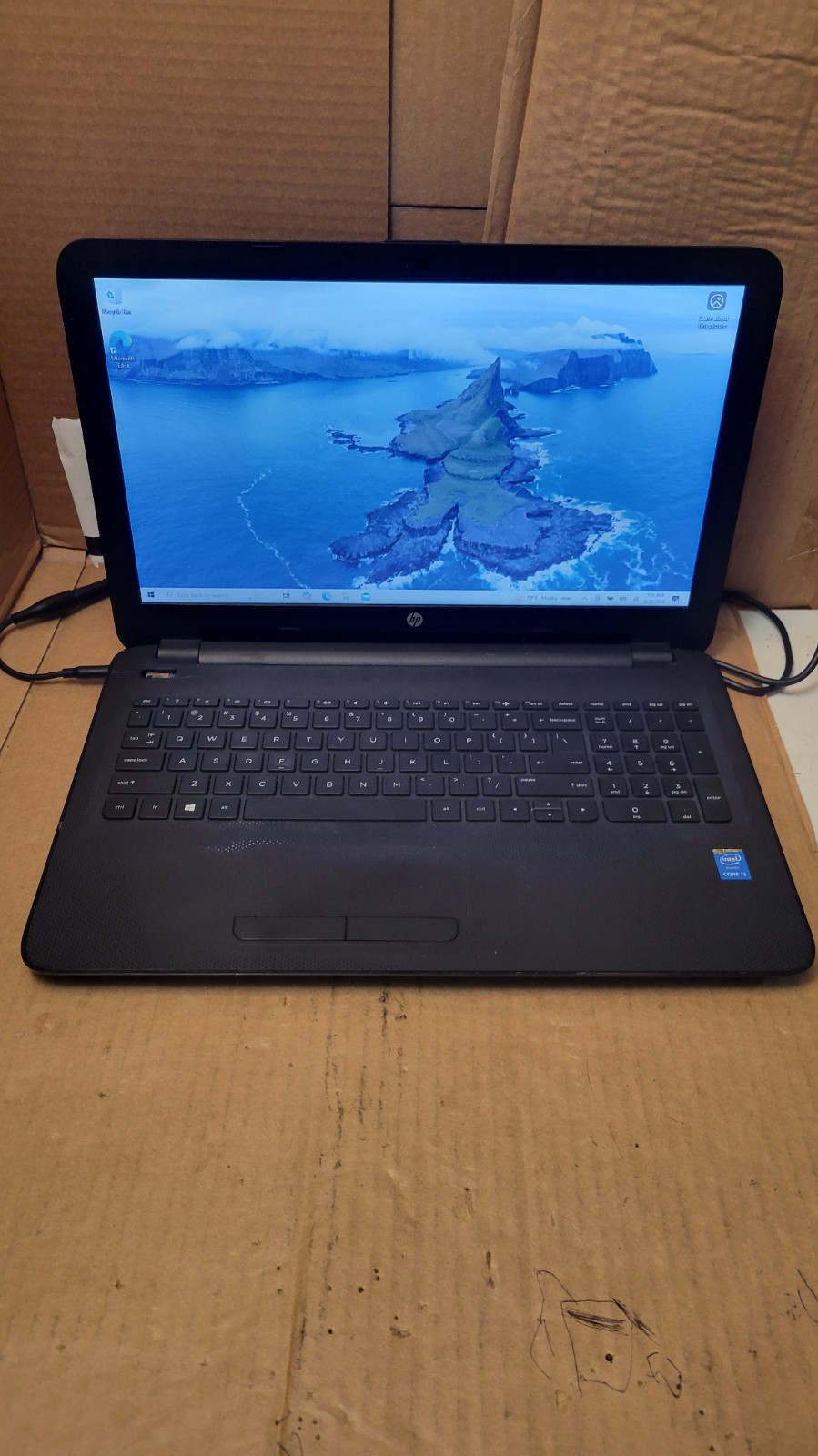 HP 15 AC121DX LAPTOP | INTEL I3 5010U | 6GB RAM | 320GB HDD | Win 10