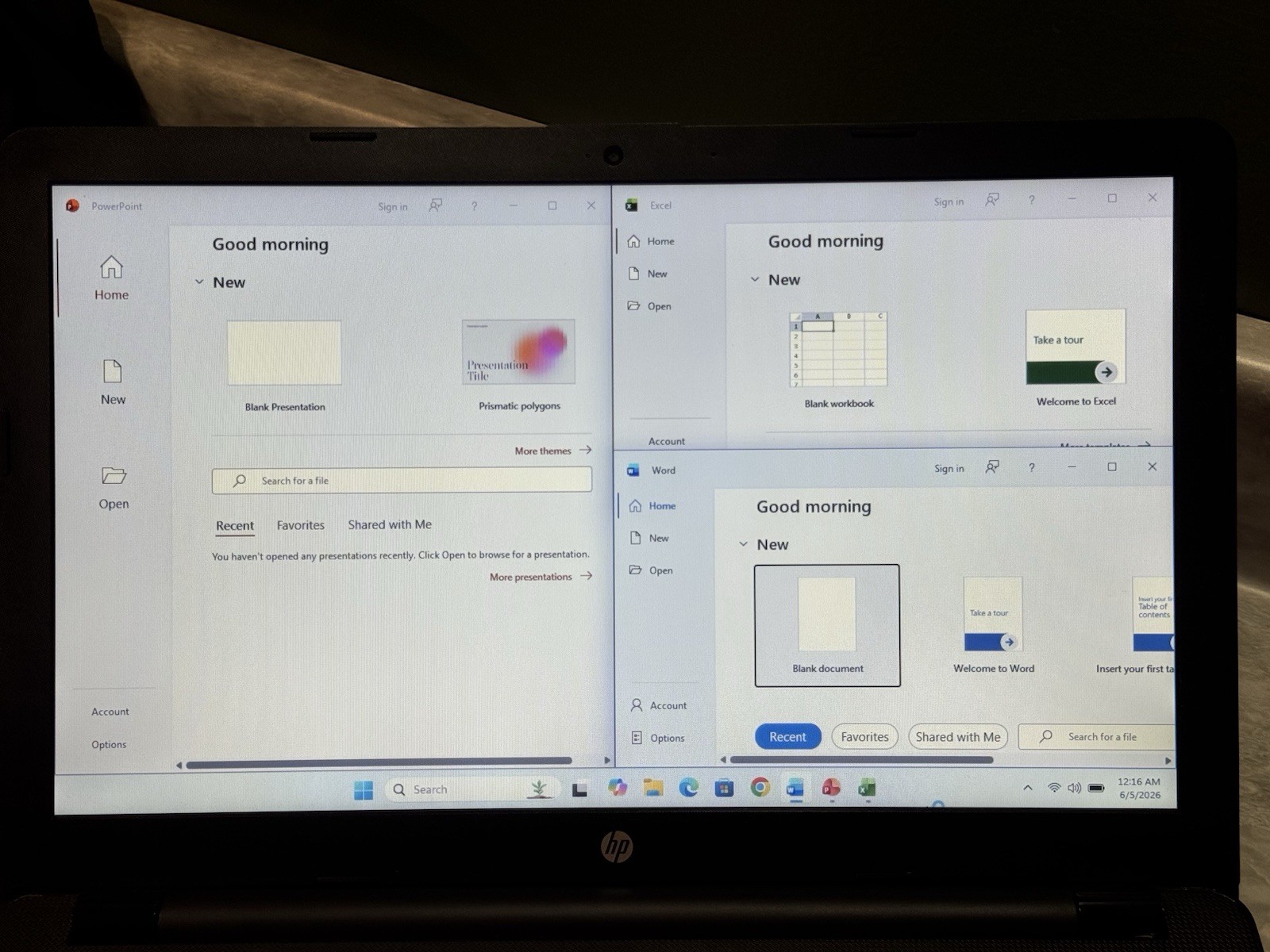 HP 15-BS020WM Laptop Intel Pentium 1.6GHz 8gb RAM 160gb SSD Windows 11