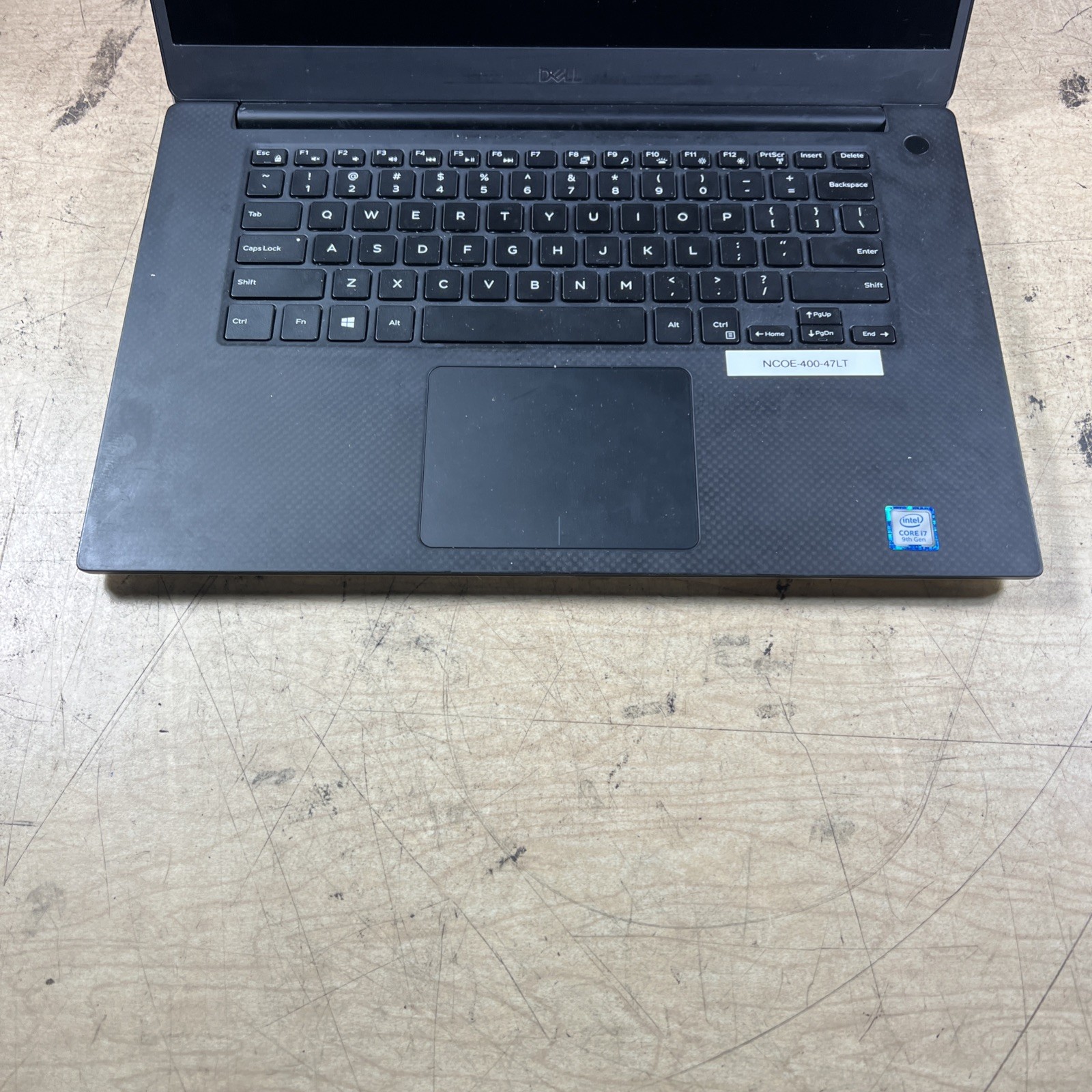 DELL XPS I5 7590 INTEL CORE I7-9750H 2.60GHZ 16GB RAM **NO HD/ NO CADDIE/ NO OS/