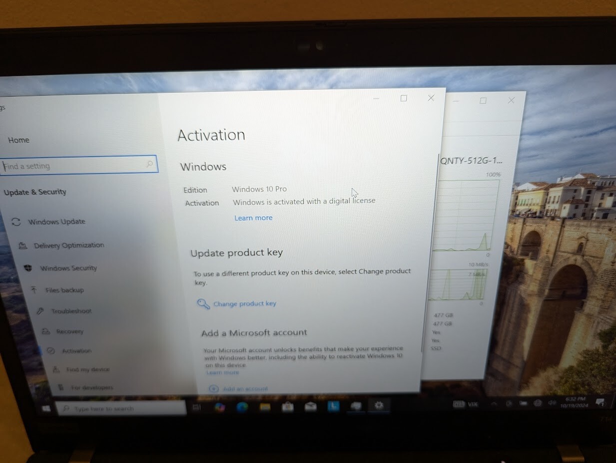Lenovo Thinkpad T14 G1 i7-10610U 48GB RAM/500 GB SSD – Win 10 Pro TOUCHSCREEN