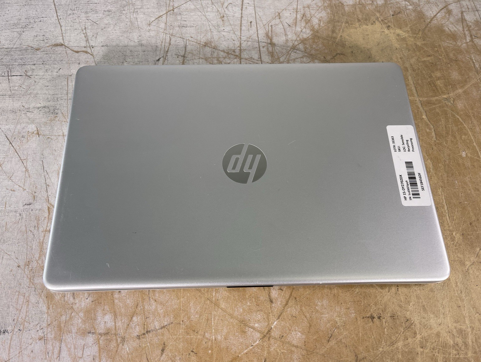 HP LAPTOP 15-DY2702DX i3-1115G4 @ 3.00GHz, 8GB RAM, NO HDD/OS