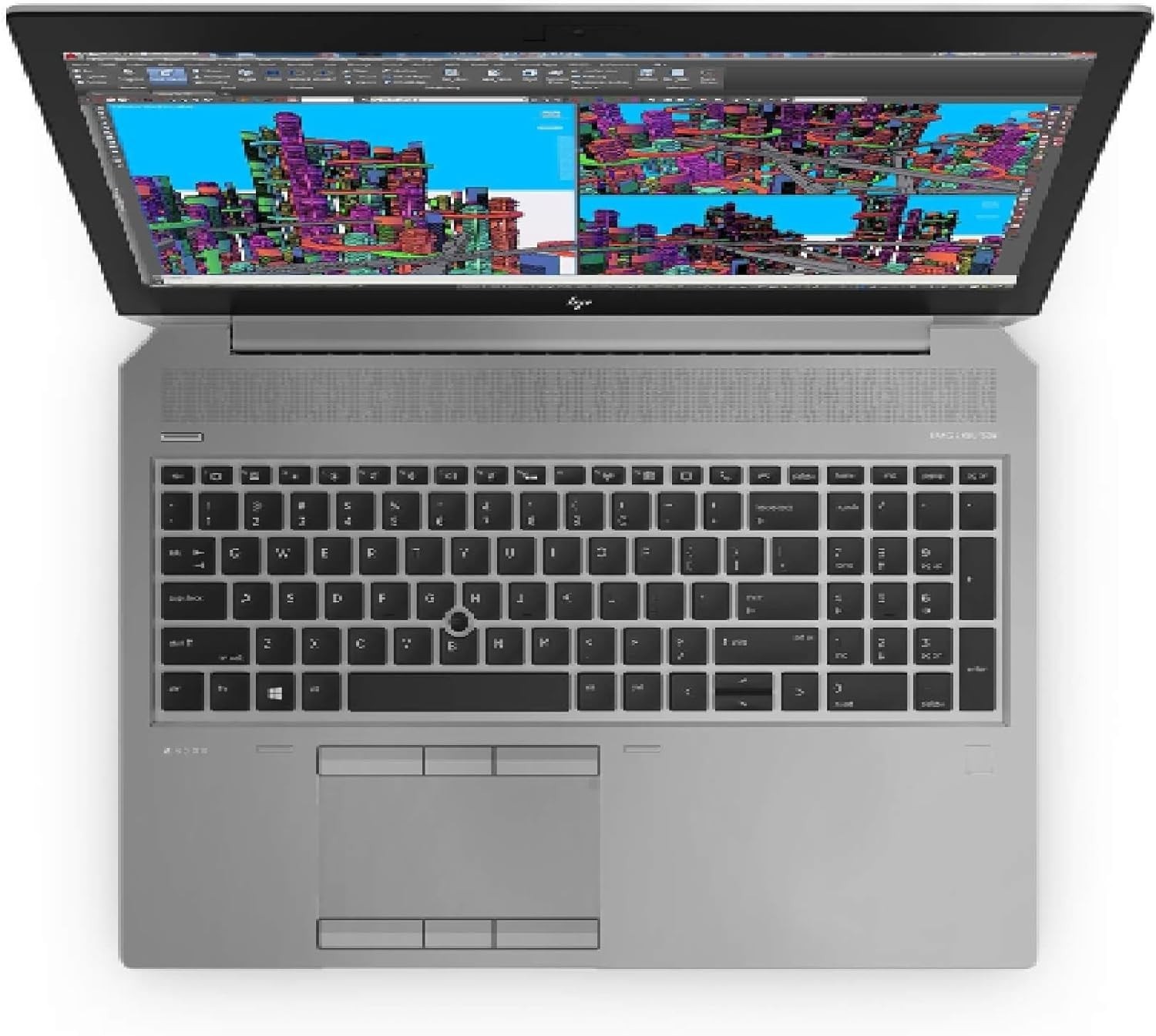 HP ZBook 15 G5 i7-8850H 2.60GHz 56 GB RAM Quadro P2000 512 SSD + 1TB SSD Win11
