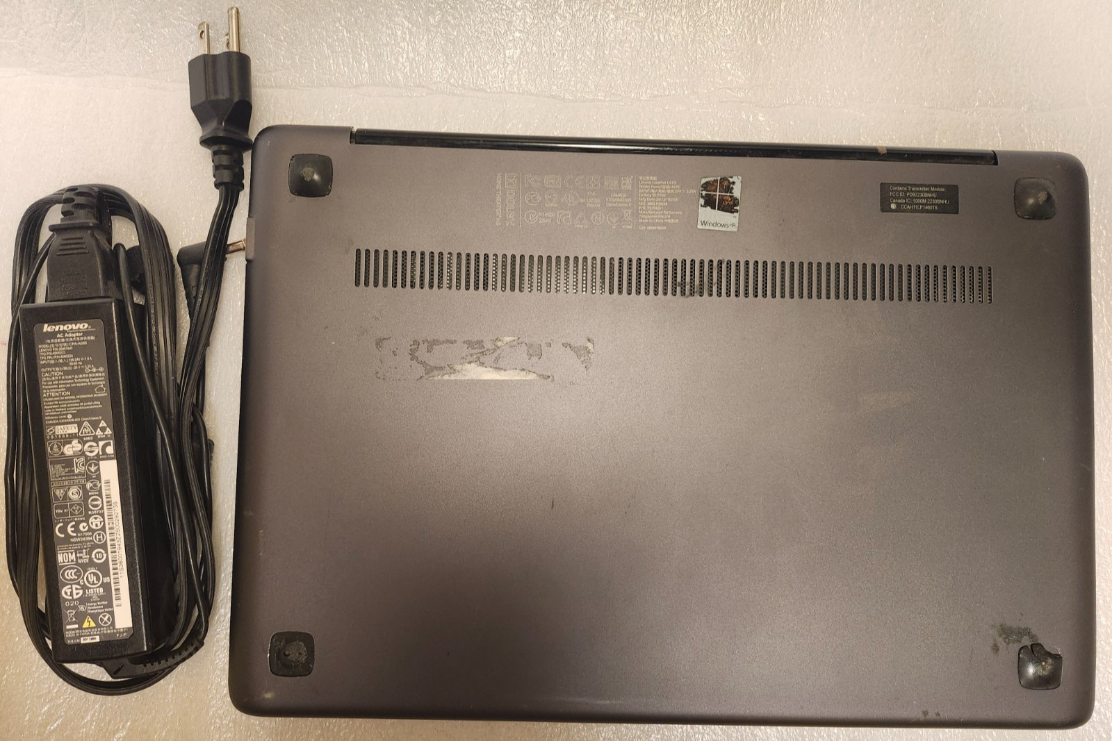 Lenovo IdeaPad U410 14″ Laptop i7-3517U 8GB RAM 32GB MSATA Broken Screen BOOTS