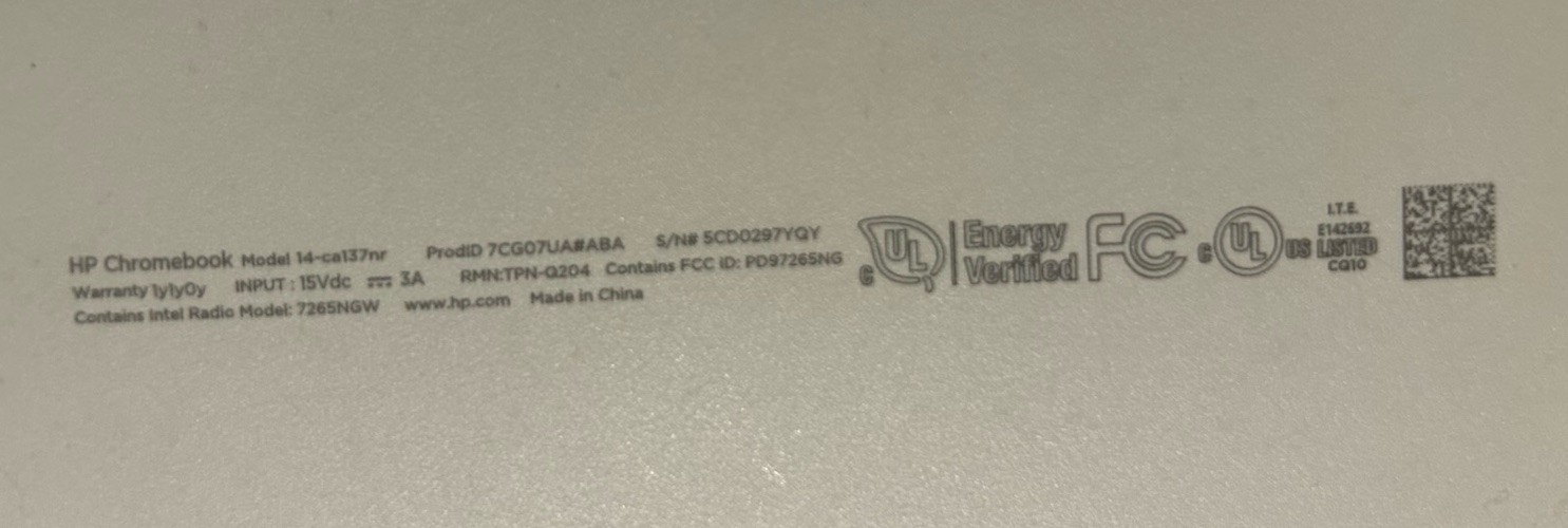 HP Chromebook 11.6 Black Intel Processor Chrome OS – 4GB RAM