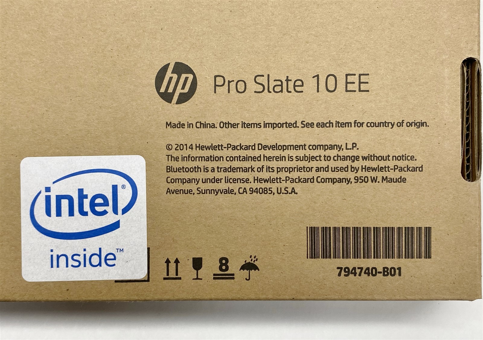 HP Pro Slate 10 EE G1 10.1″ 2GB 32GB WWAN Windows 8.1 Tablet M5H11UT#ABA NEW
