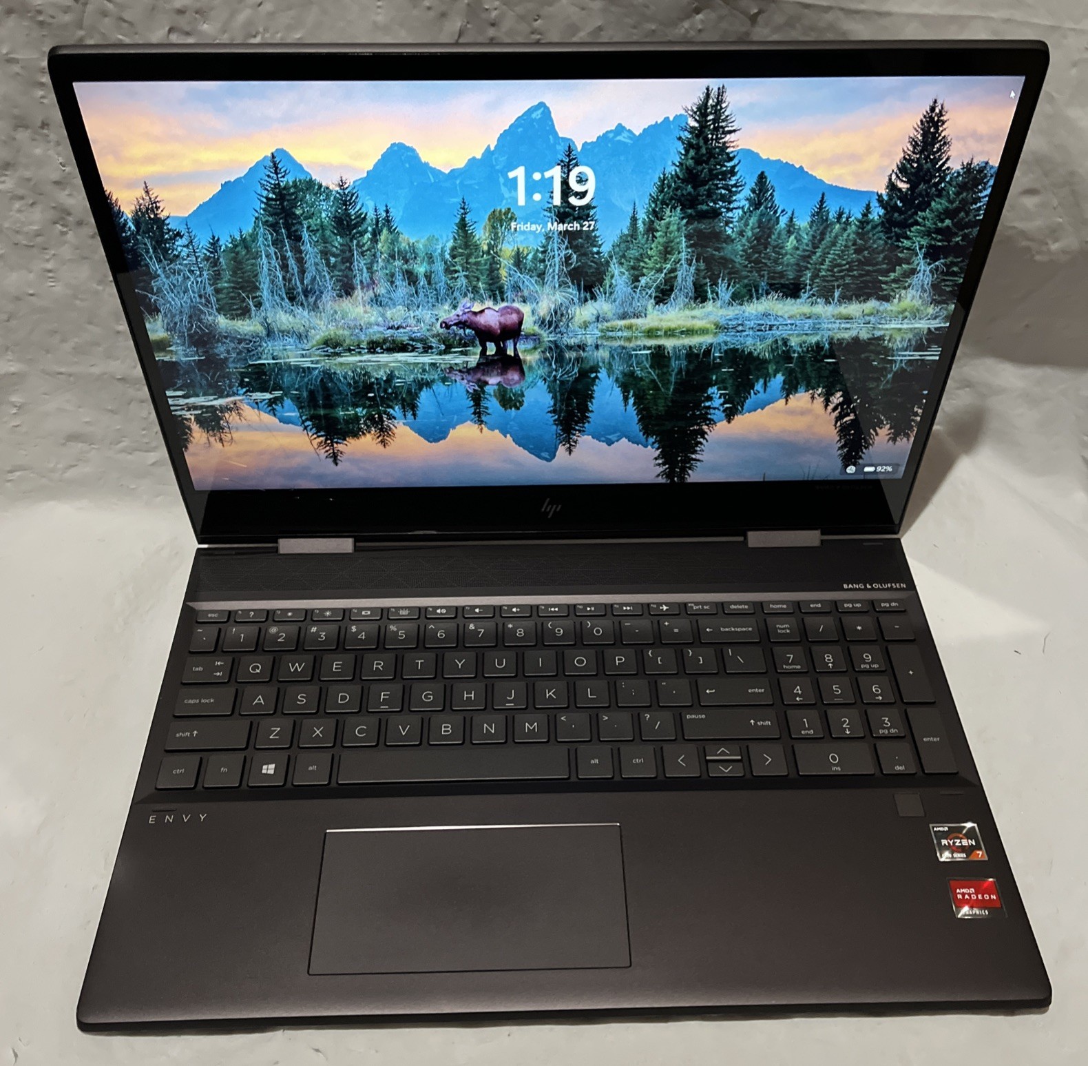 HP Envy x360 Convertible 15 AMD Ryzen 7 4700U@2.0GHz, 16GB RAM, 256 GB M2 *READ*