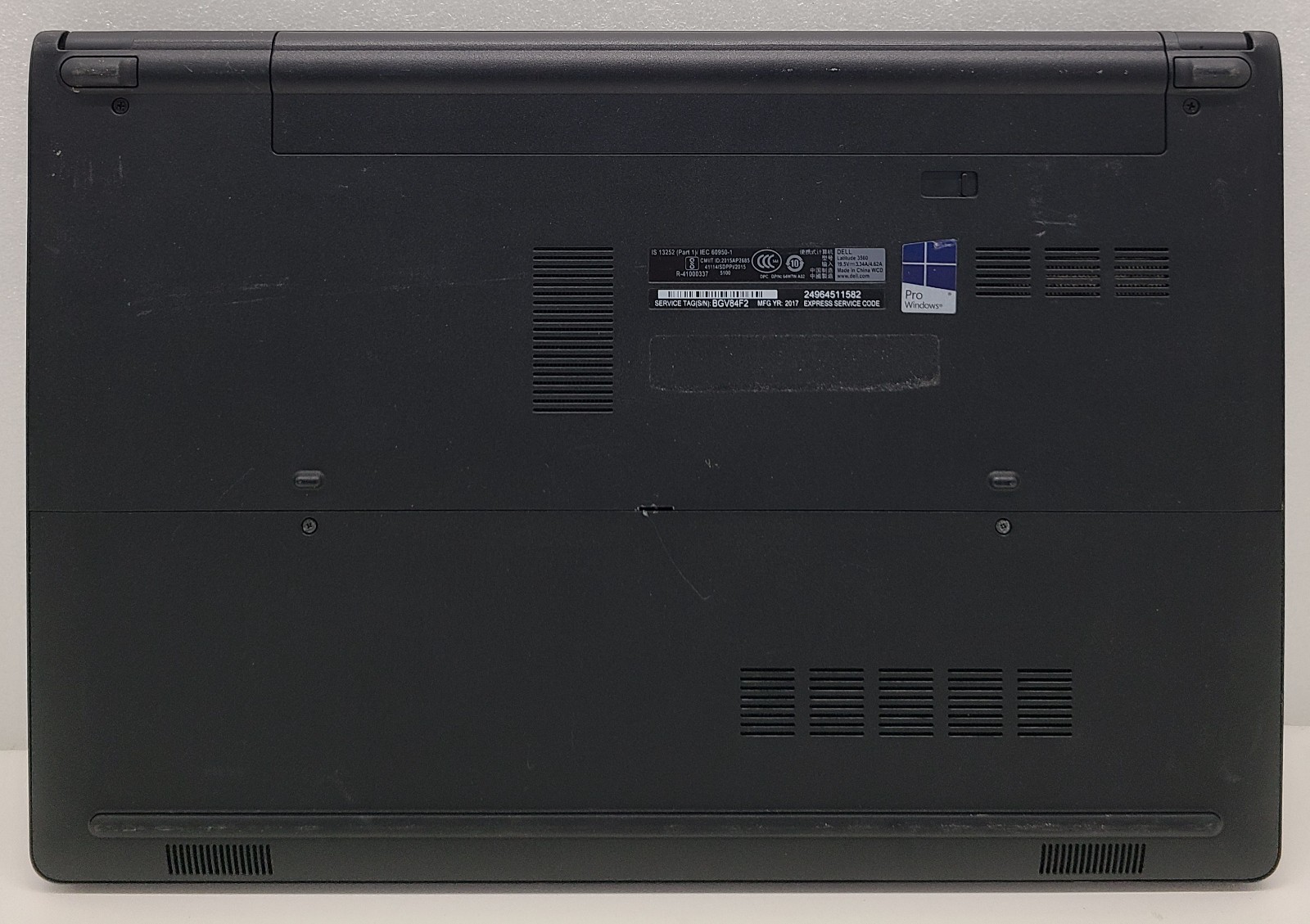 Dell Latitude 3560 Laptop Intel i3-5005U 4GB RAM NO HD/OS Bad Screen (FL)