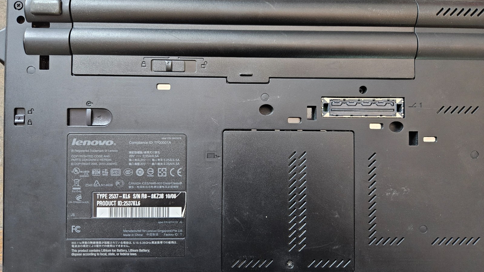 Lenovo ThinkPad T410 14.1in. (160GB, Intel i5 1st Gen., 2.4GHz, 2GB)