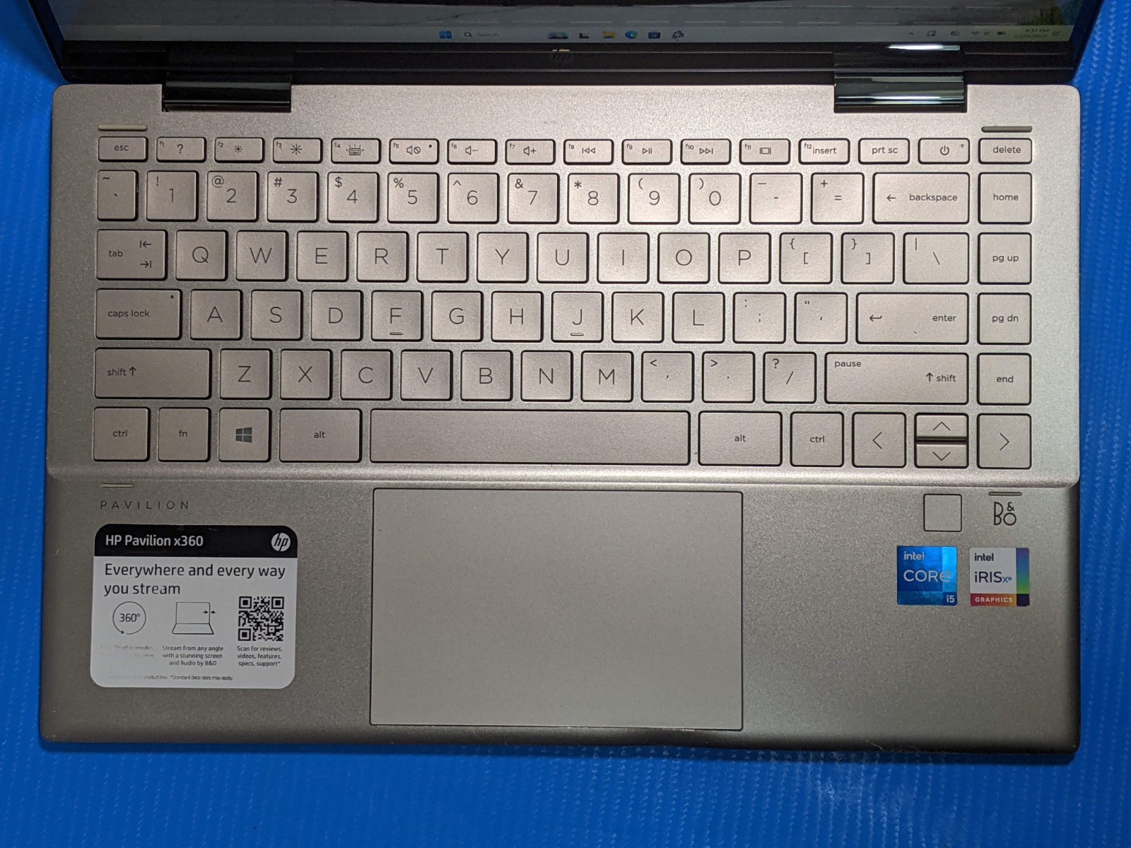 HP Pavilion x360 14m-dy0033dx 14″FHD TOUCH i5-11th 2.4GHz 8GB 512GB SSD W11H +PA