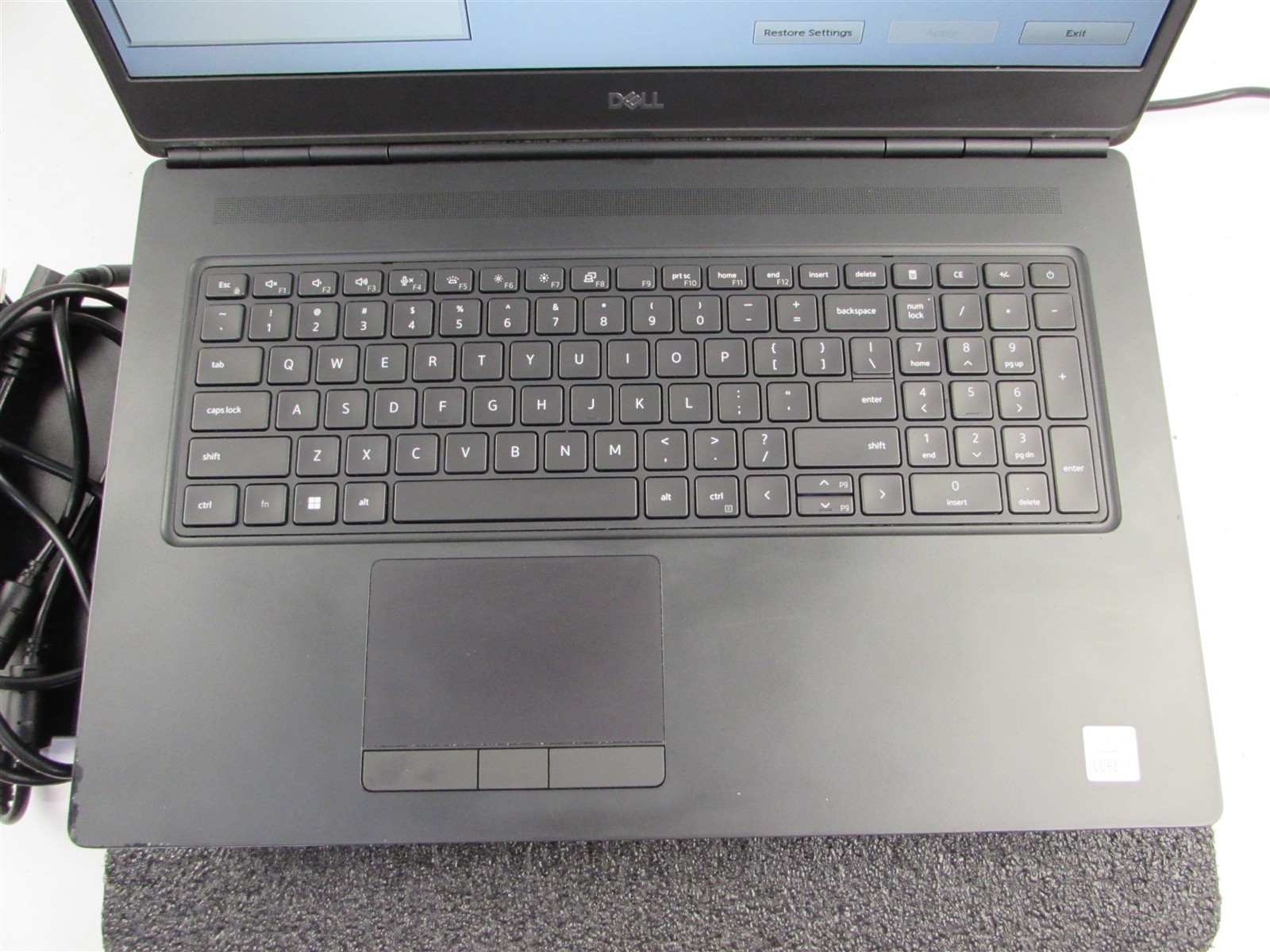 DELL PRECISION 7750 1920X1080 I7-10850H 1TB 32GB RAM RTX 3000 WIN 11 PRO NO BATT