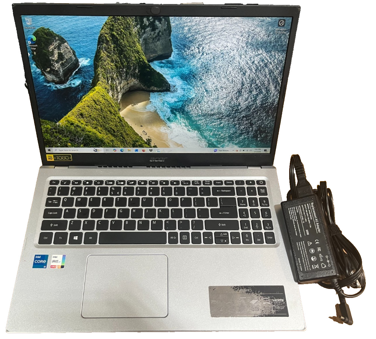 Acer Aspire 5 A515-56-56DJ 15.6″ FHD 2.4GHz i5-1135G7 8GB RAM 512GB SSD READ