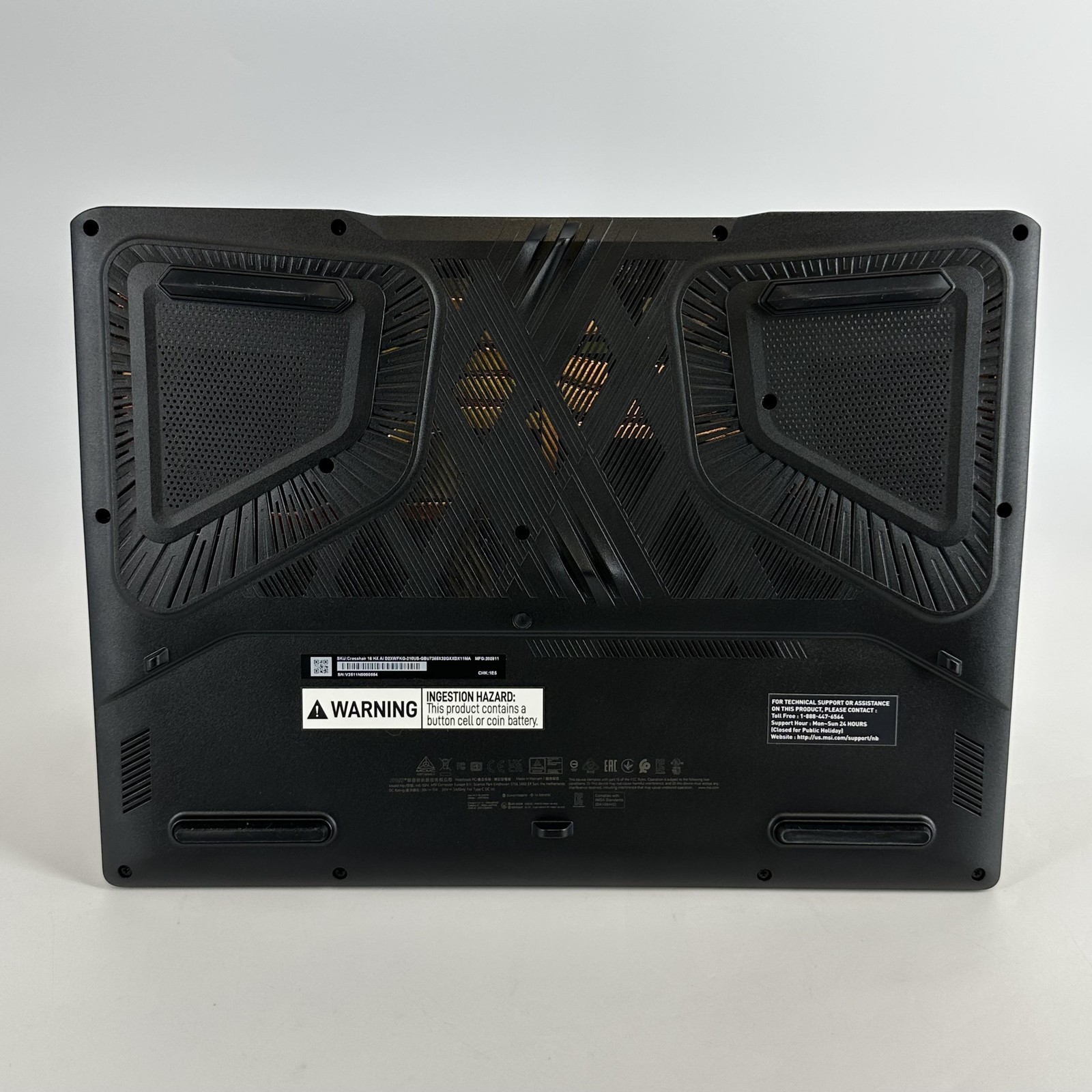MSI Crosshair 16 HX AI QHD+ 2.4 GHz Ultra 7 255HX 32GB 2TB/1TB NVIDIA RTX 5060