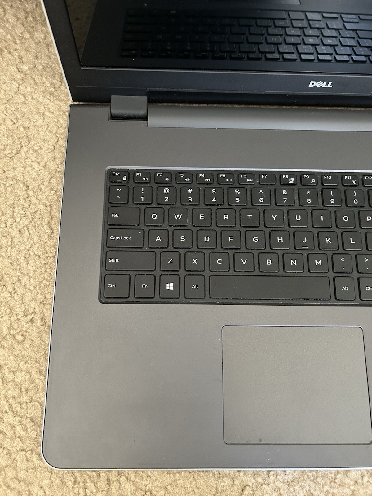Dell Inspiron AMD A8 Laptop UNTESTED No Charger Parts/Repair