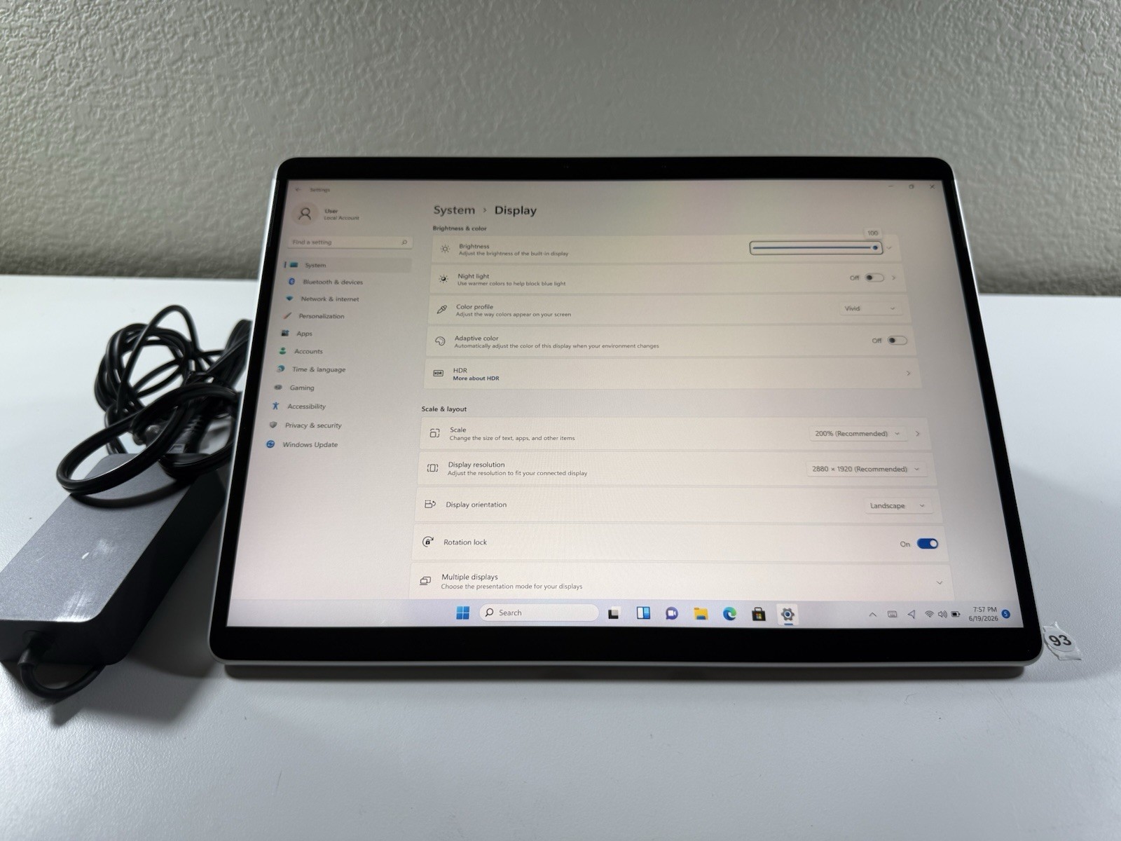 Microsoft Surface Pro 8 (1982) i5-1145G7 – 16GB RAM – 256GB 120Hz – Win 11 Pro