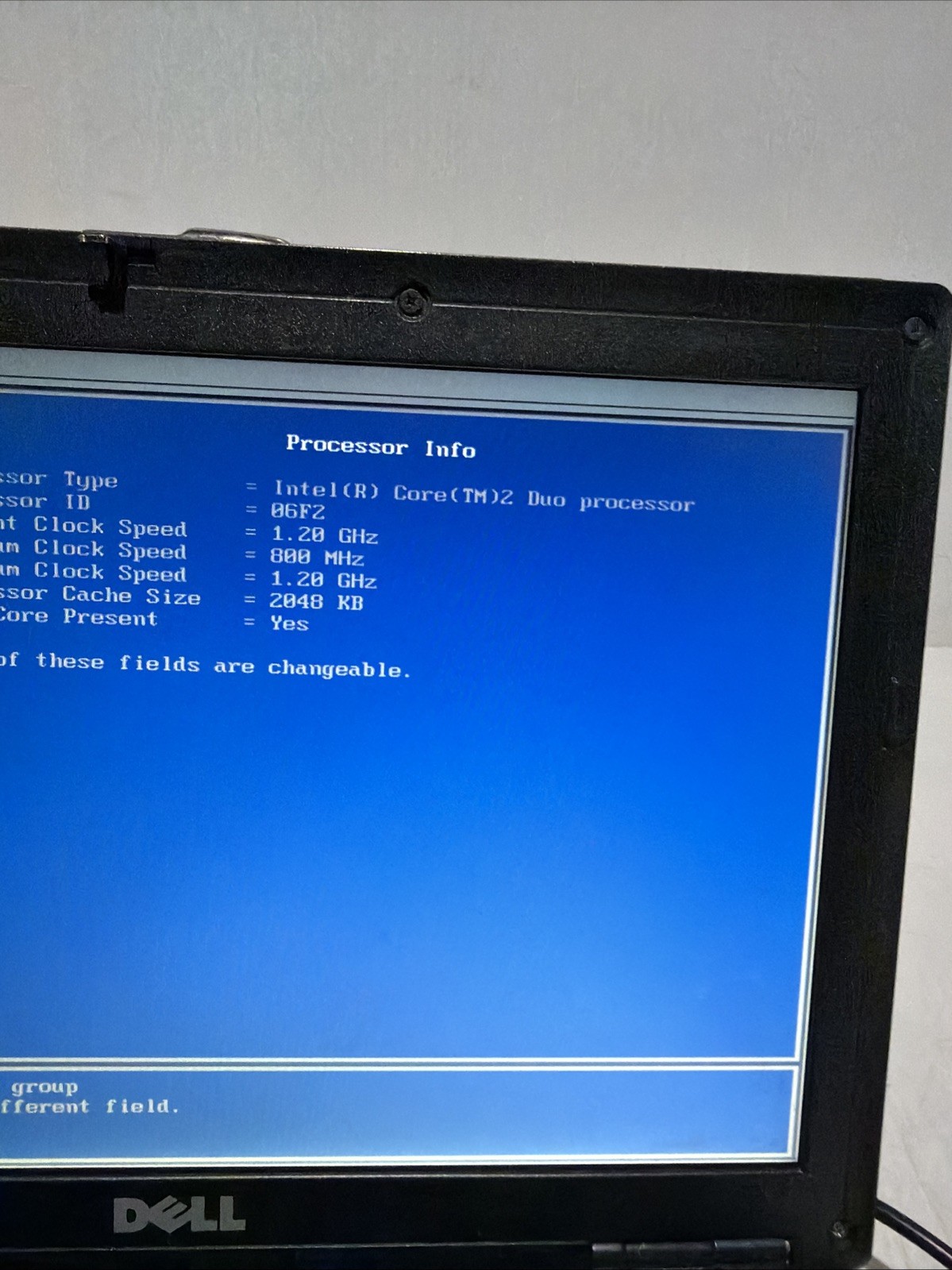 Dell Latitude D430 12″ Laptop Core 2 Duo 1.5gb Ram No Drives Boots Bios NO P/S