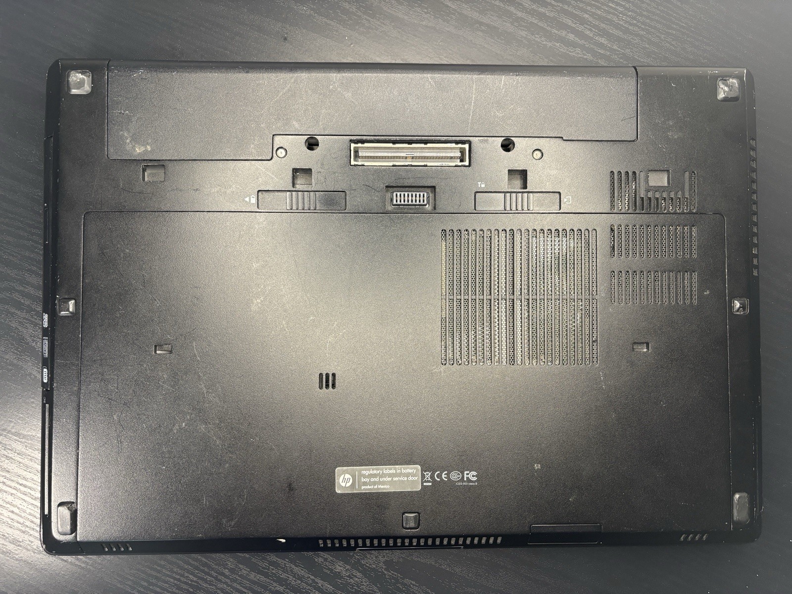HP EliteBook 8570w Mobile Workstation Intel Core-i7 3740QM, black screen on boot