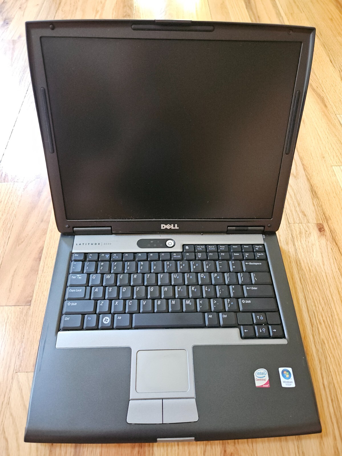 Vintage Dell Latitude D530 Laptop Intel Centrino Processor Untested!