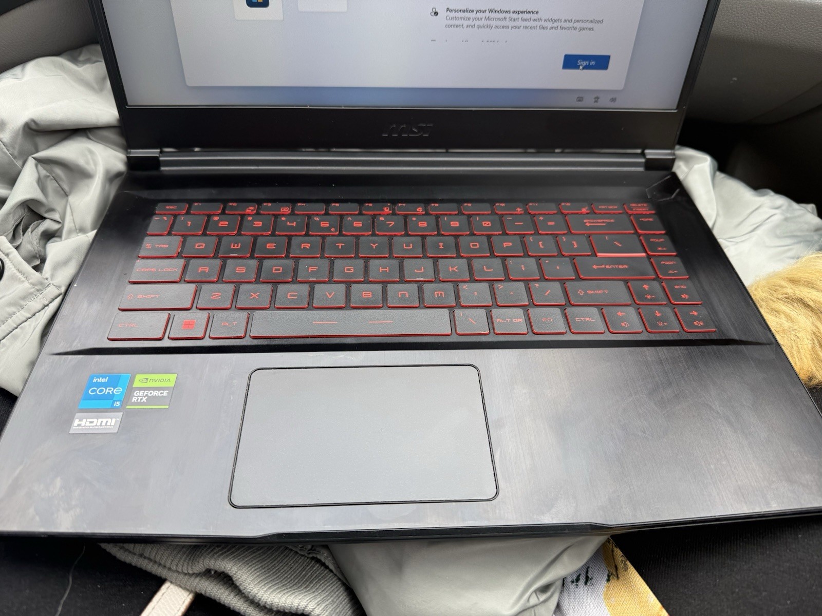 MSI GF63 Thin 15.6” (512GB SSD Intel Core i5-11400H 2.7GHz 16GB RAM) Gaming…