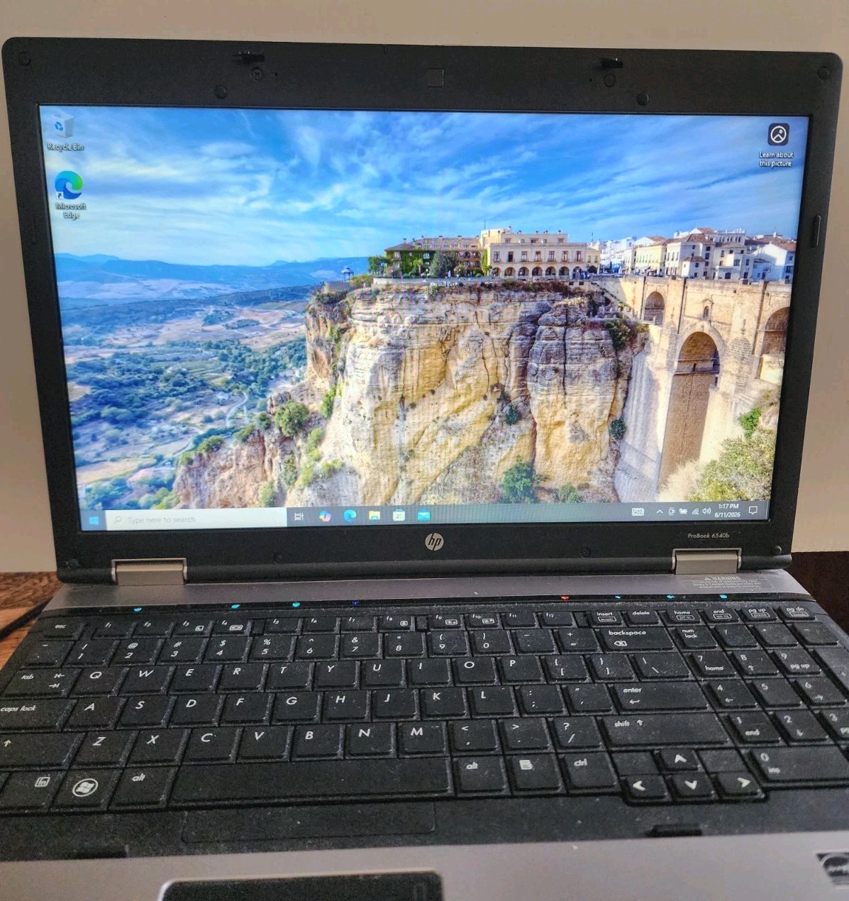 Hp 6360b Intel i5 2410M 2.3 Ghz Laptop