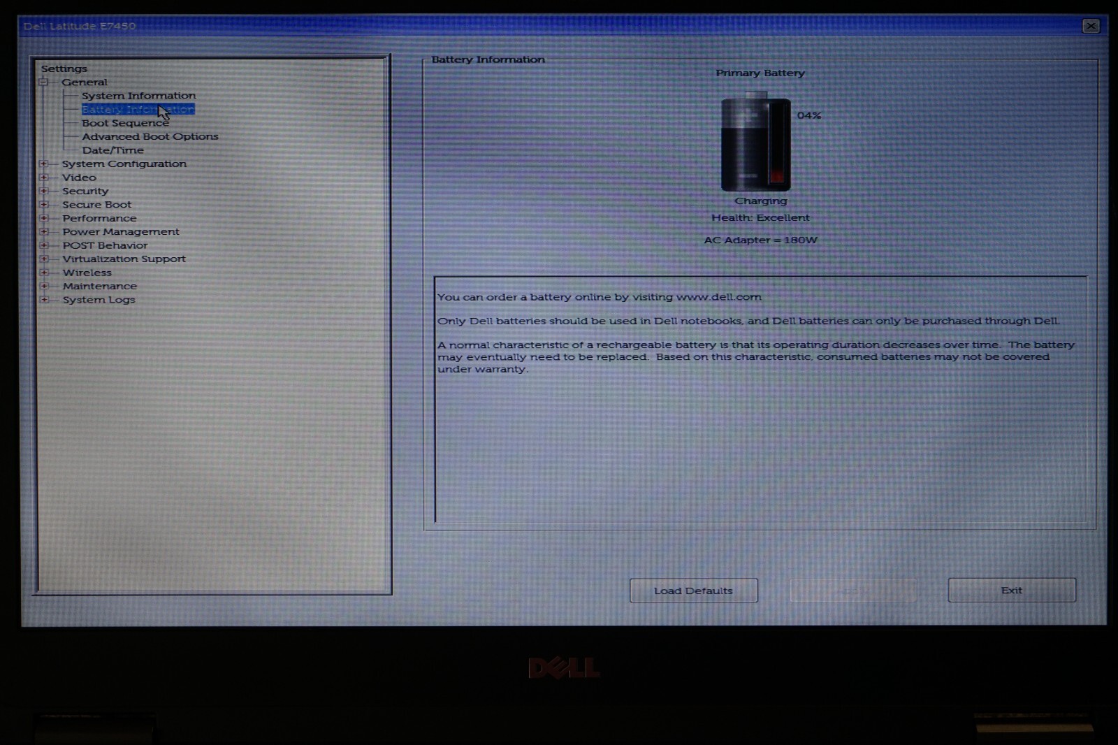 ^ Dell Latitude E7450 14″ Intel i7-5600U @ 2.60GHz 4GB Ram No HD #C1671