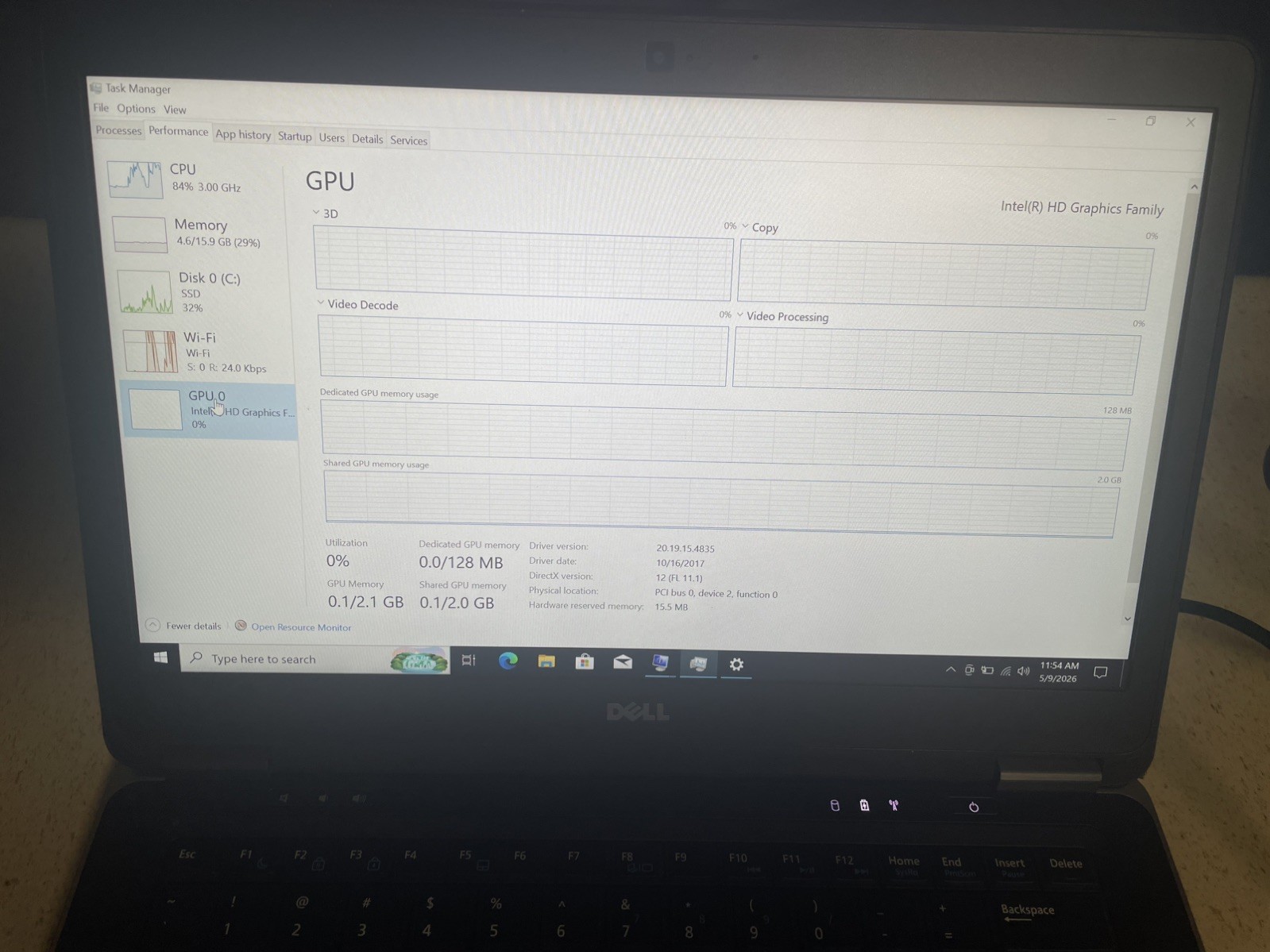 Dell Latitude E7440 Intel I7-4600U 2.1GHz, 16GB RAM, 256GB SSD