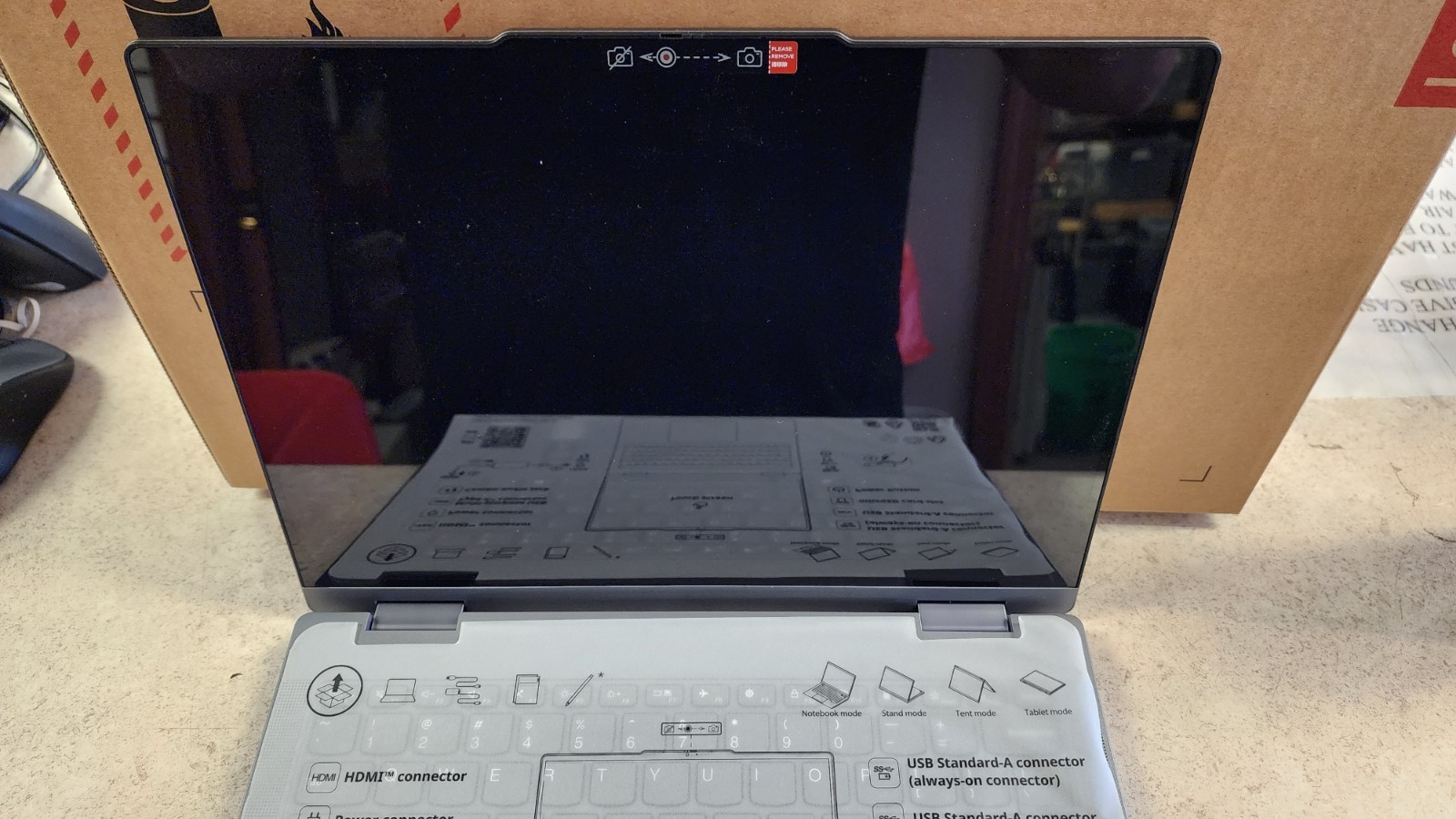LENOVO IDADPAD 5 2 IN 1 INTEL CORE U5 225U, 8GB RAM, 512GB SSD, WIN 11 HOME
