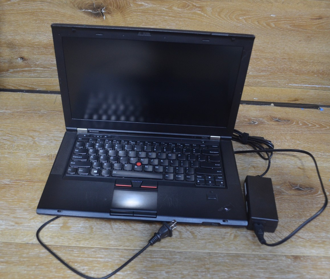 Lenovo ThinkPad T430s i5-3230M 8GB Boots to BIOS Charger Included AS-IS