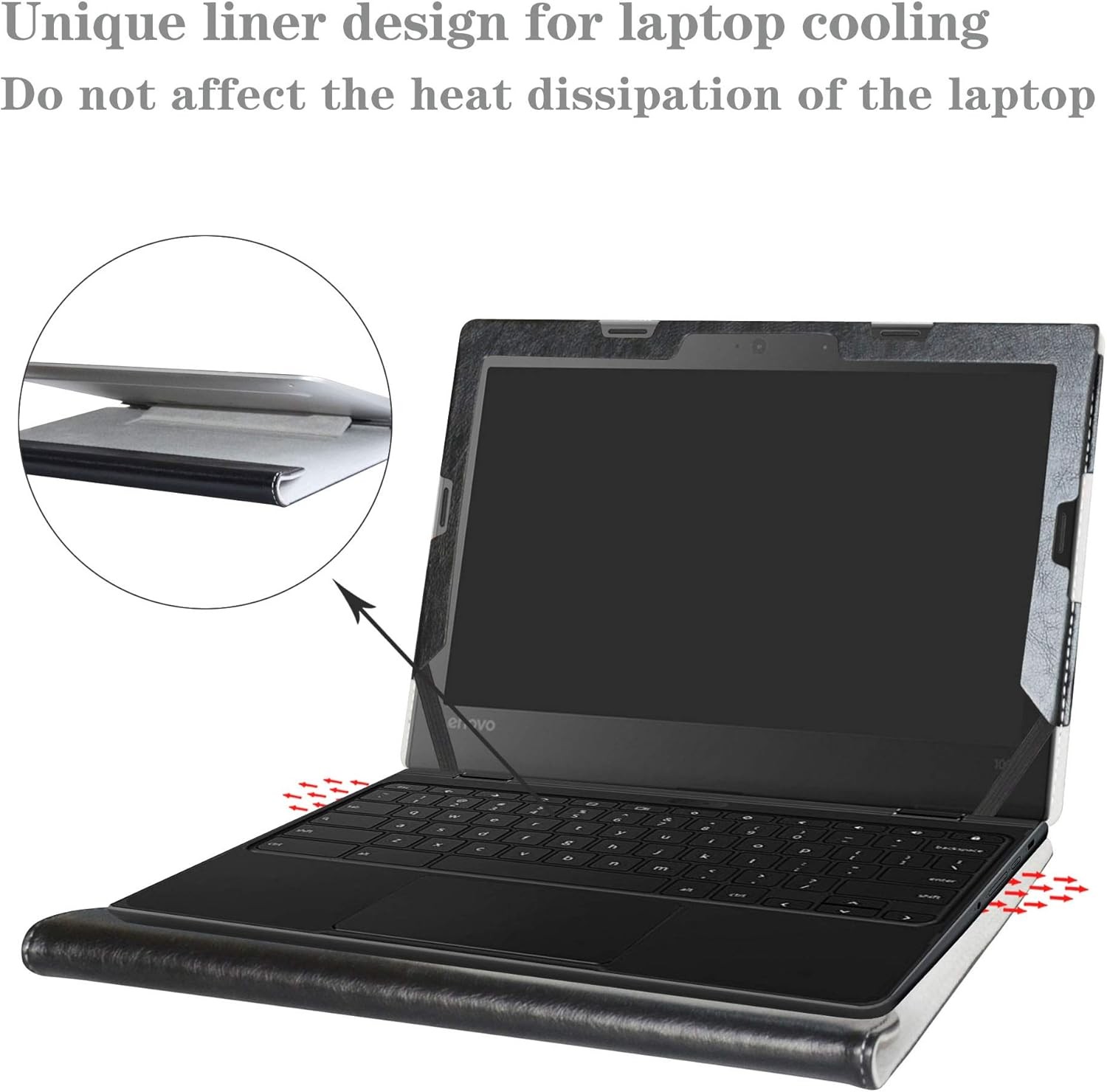 Protective Case Cover for 11.6″ Lenovo 500e Chromebook 2nd Gen & 300e Chromebook