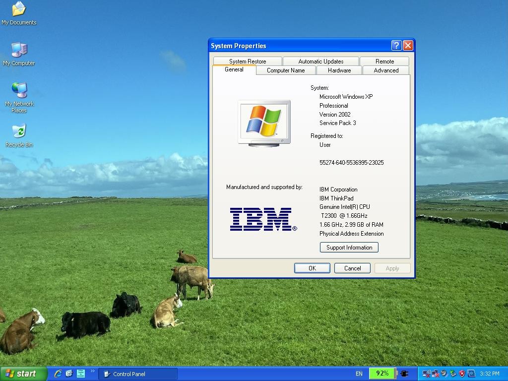 Vintage IBM Lenovo ThinkPad T60 14.1″ 4:3 XGA+ Intel Core Duo Retro Laptop