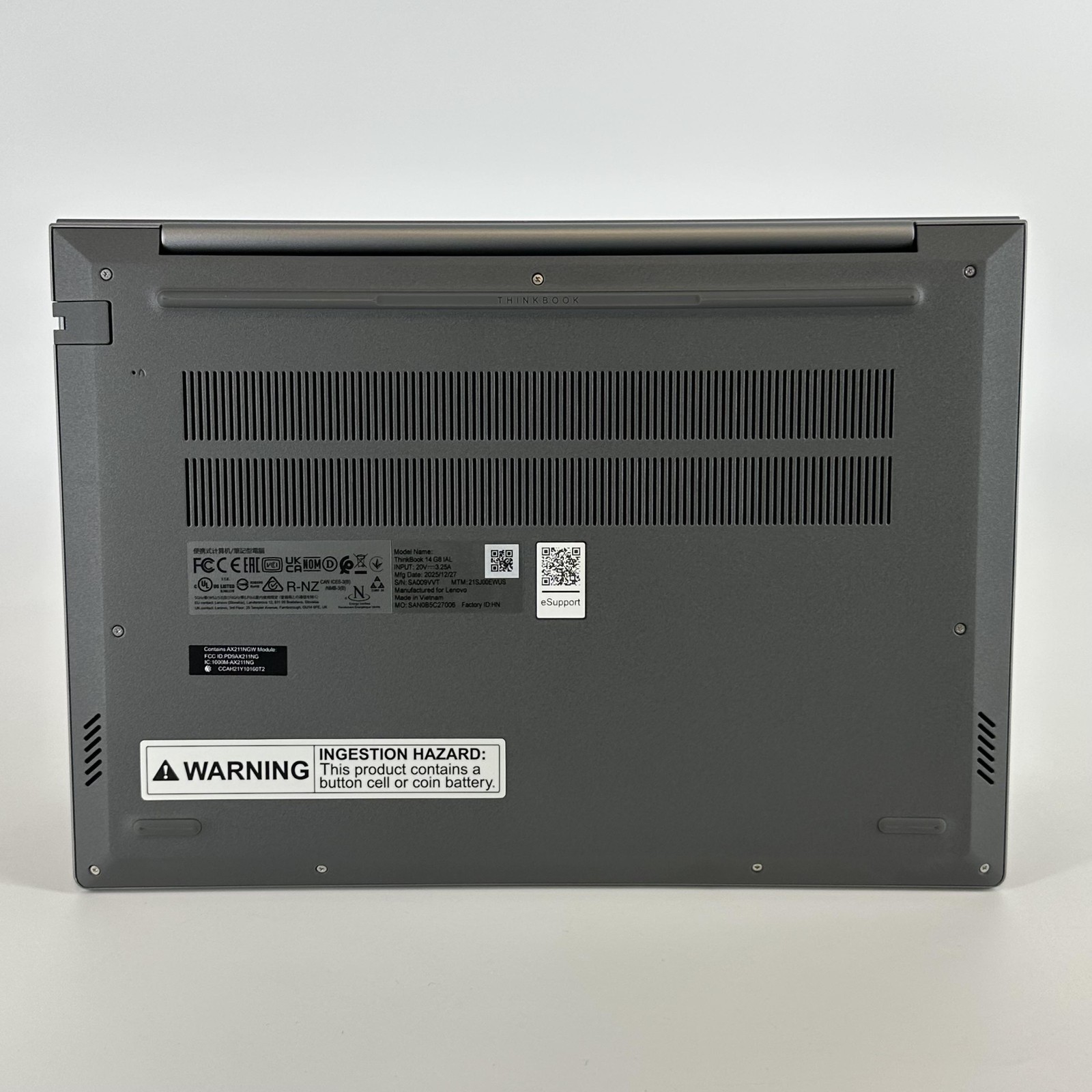 Lenovo ThinkBook 14 Gen 8 FHD+ TOUCH 2.0 GHz Ultra 7 255H 32GB 1TB SSD Excellent