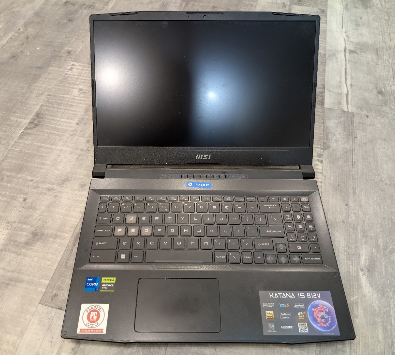 MSI Katana 15 B12VGK 15.6in i7 12th Gen RTX 4070 32GB Win 11 Black