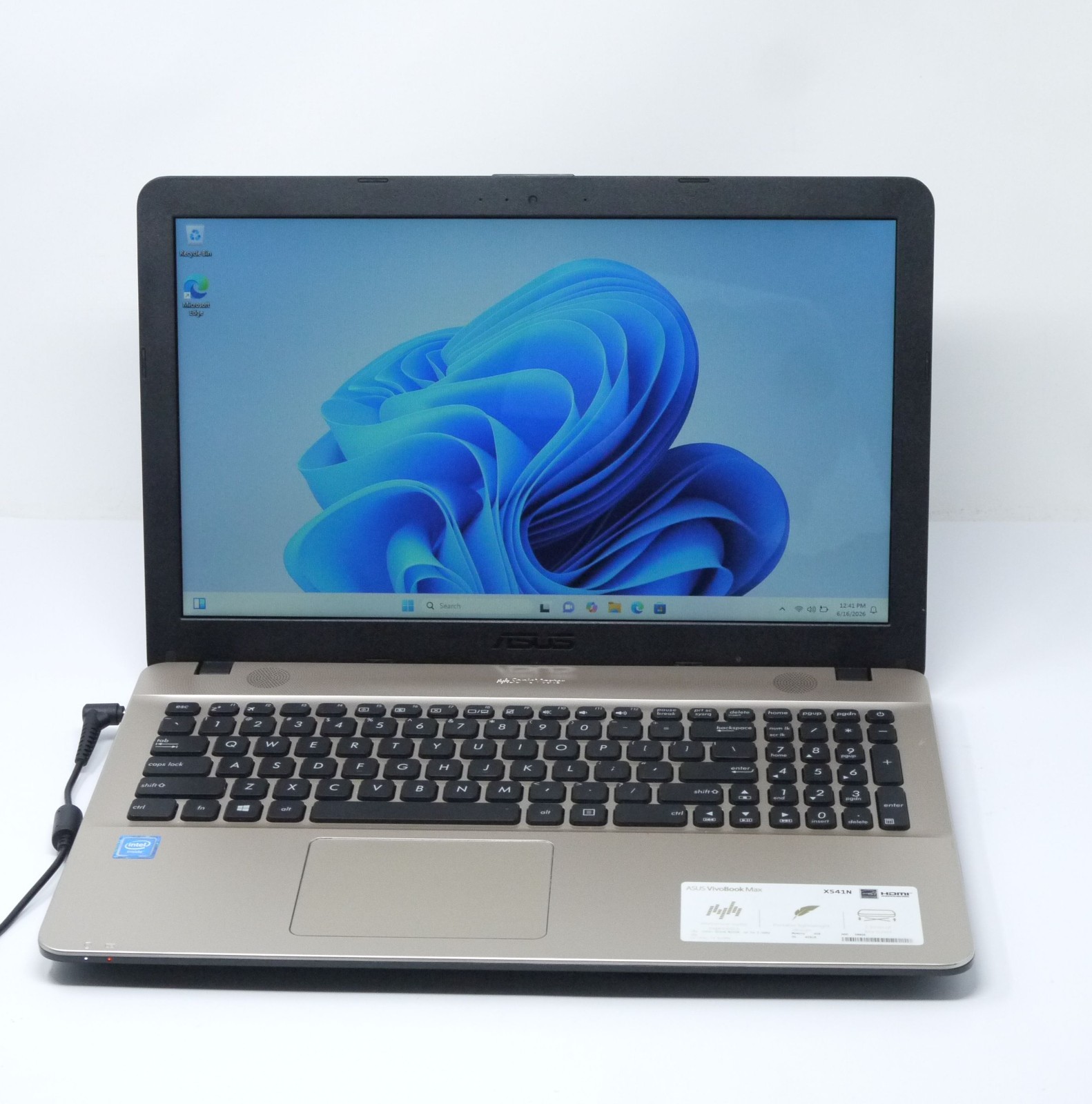 ASUS VivoBook X541NA 15.6″ Laptop – Celeron N3350 / 4GB / 500GB – Dead Battery