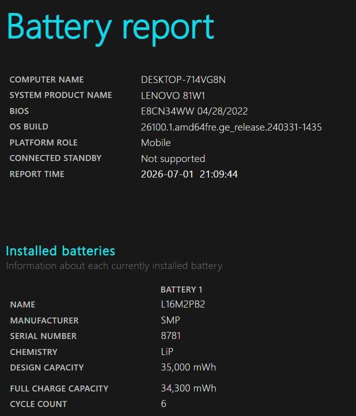 Lenovo IdeaPad 3 15ADA05 15.6″ FHD Ryzen 5 3500U 8GB 256GB SSD Windows 11 Home