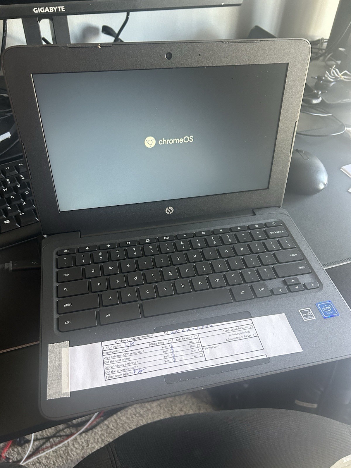 HP Chromebook 11a-nb0013dx 11.6″ Laptop 32GB eMMC 4GB RAM Intel Celeron N3350.