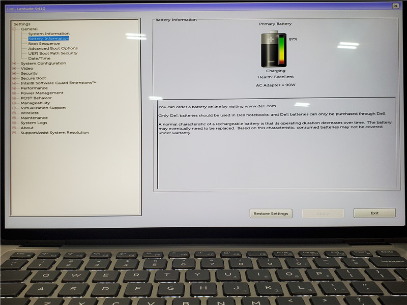 Dell Latitude 9410 Laptop i7-10610U 1.8GHz 16GB 256GB SSD Win 10 COA Grade C