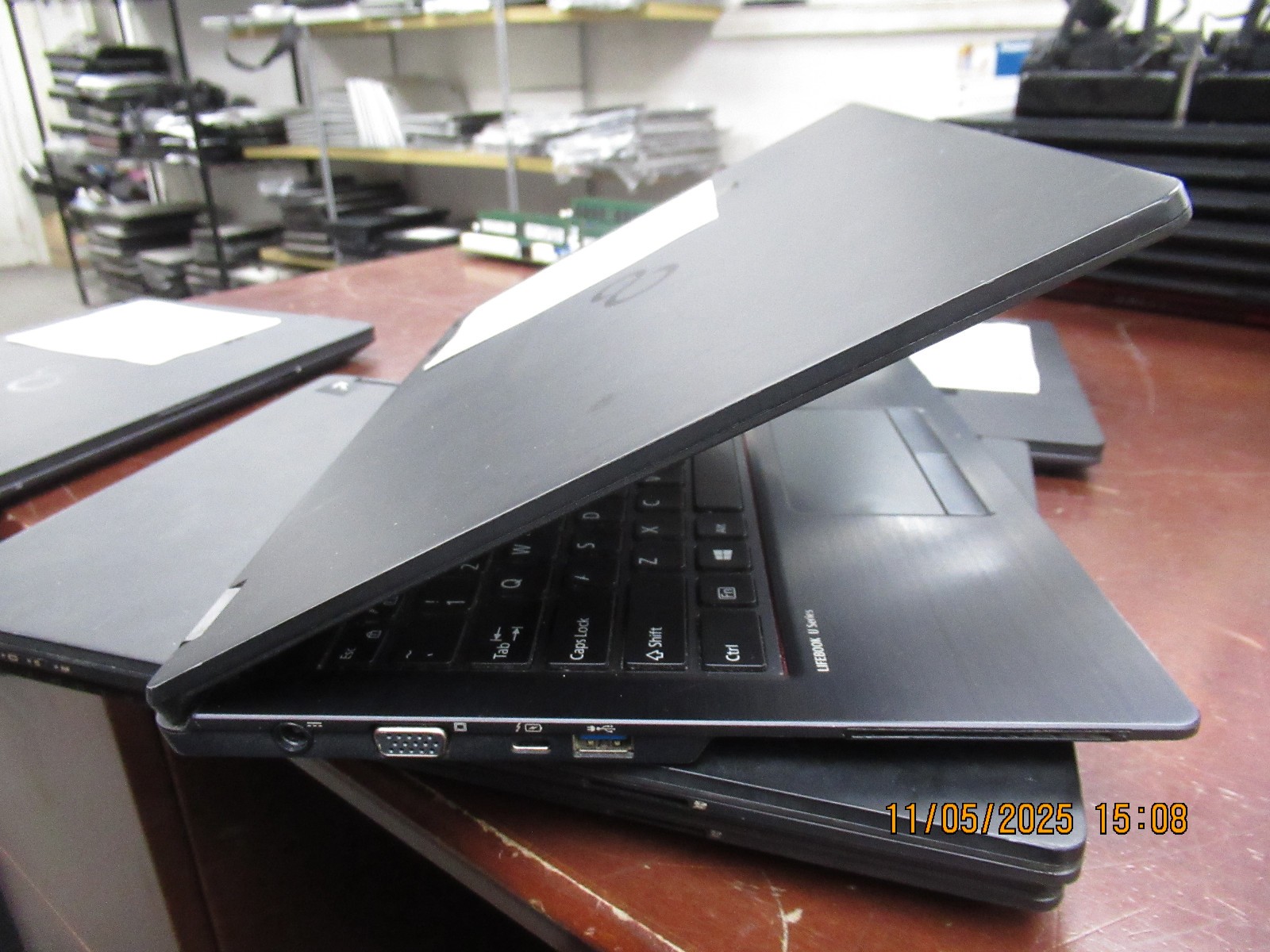 Lot of 5 Fujitsu Lifebook U749 i7 8665U 1.90GHz Laptop [NO RAM/HDD/OS/AC]