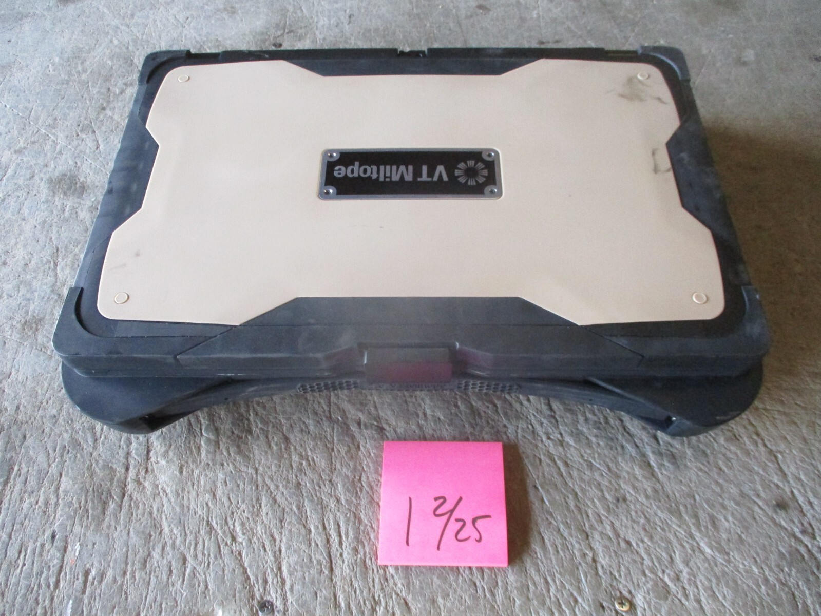 Used VT Miltope Model SRNC-17-G2 (Gen2) Semi-Rugged Notebook Computer, No Drives
