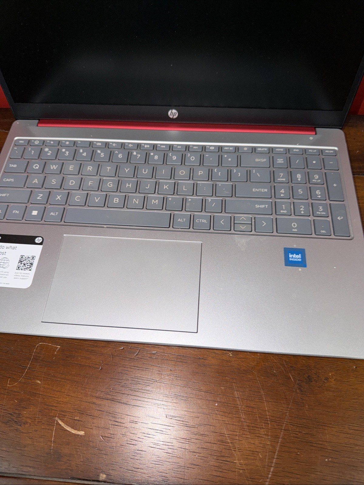 HP 15-fd0083wm 15″ Red Laptop Parts! Untested!