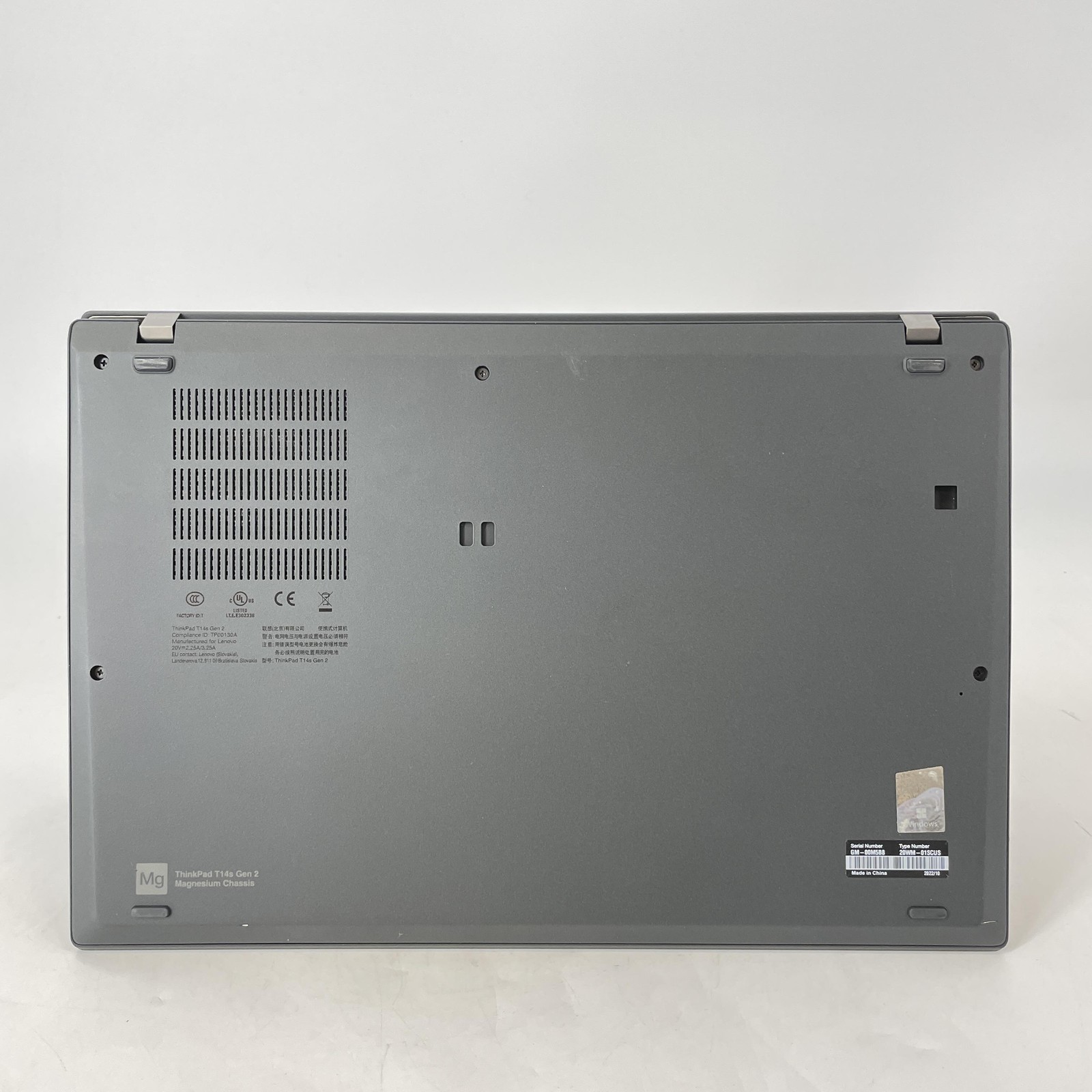 Lenovo ThinkPad T14s Gen 2 FHD TOUCH i7-1185G7 3.00GHz 16GB 512GB SSD Excellent