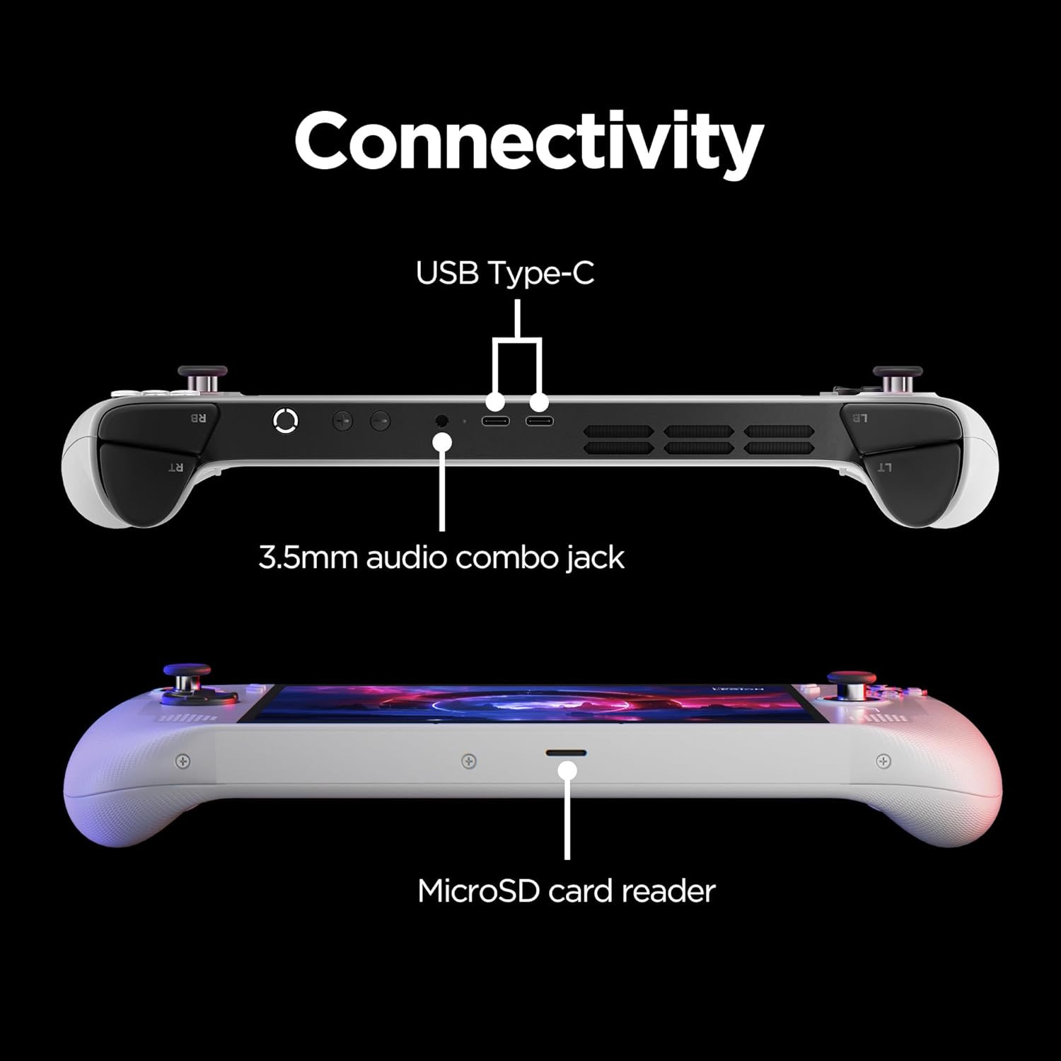 Legion Go S – 2025 – Mobile Gaming Console – AMD Radeon Graphics – 8″ Puresight