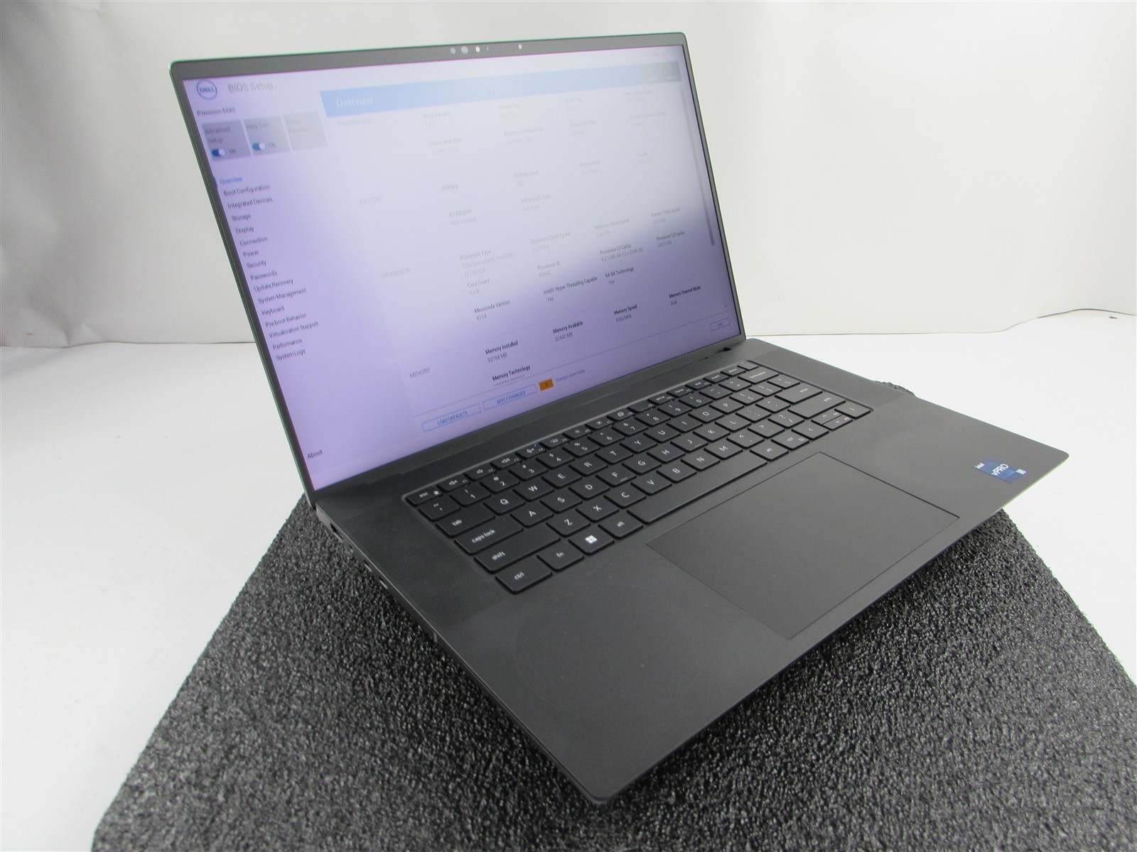 DELL PRECISION 5680 FHD I7-13800H 512GB SSD 32GB RAM WIN 11 PRO NVIDIA RTX A1000