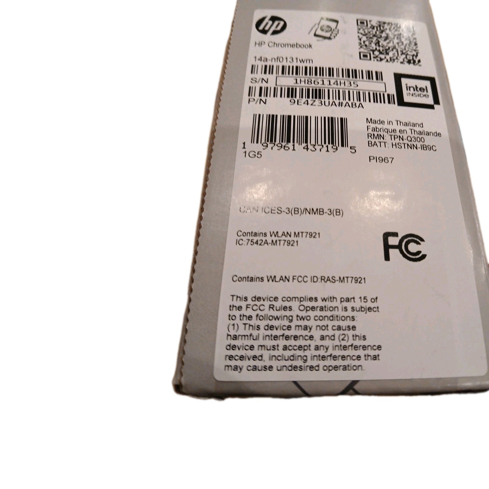 HP Chromebook 14a-nf0131wm 14″ Intel N200 4GB DDR5 128GB SSD