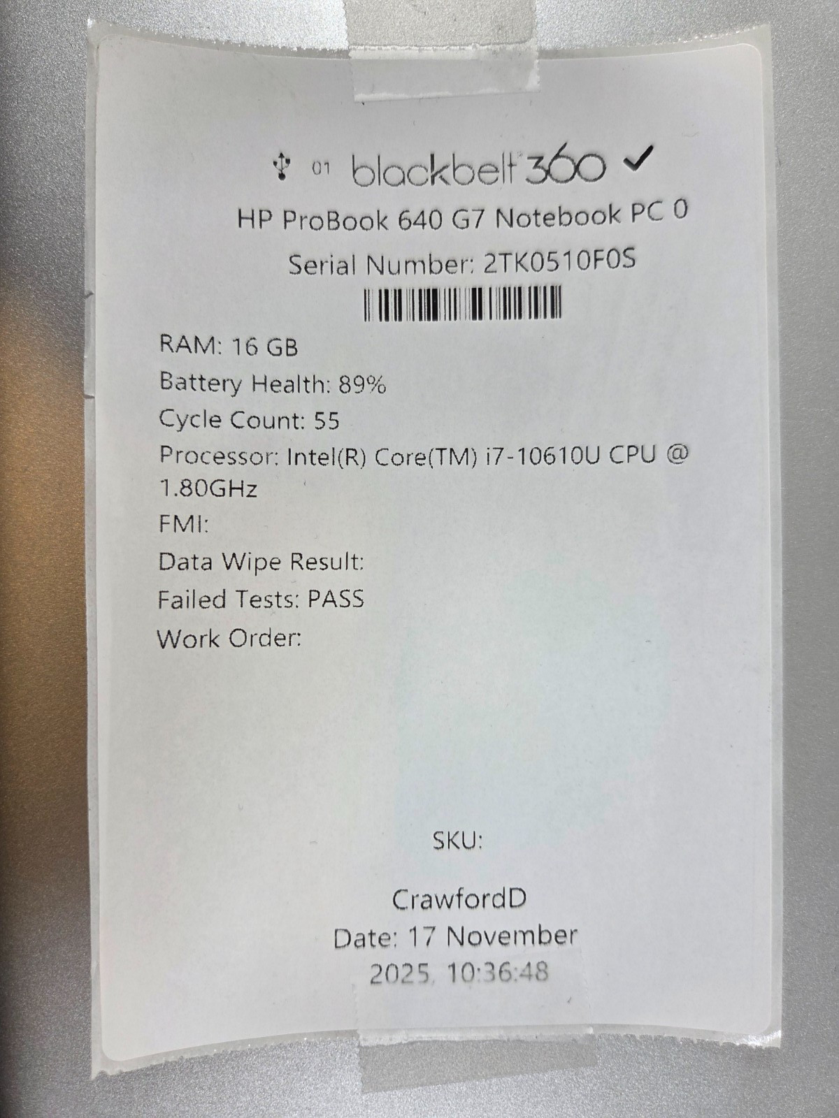HP ProBook 640 G8 | Intel Core I7-10610U 1.80GHZ New 512GB SSD 16GB RAM, Win 11