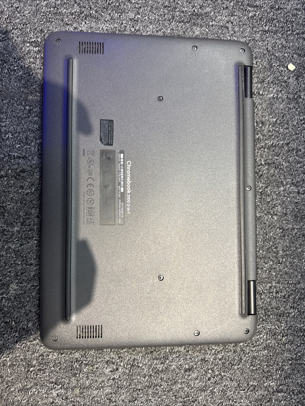 Dell Chromebook 3100 2-in-1 11.6″ Touchscreen Laptop 4GB RAM 32GB SSD WiFi Webca