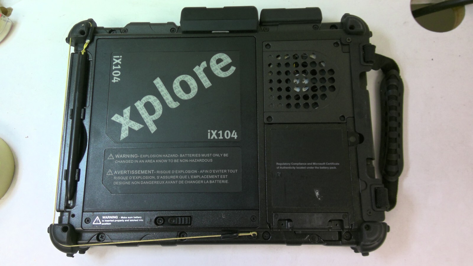 Xplore iX104C5 Intel core i7 4GB RAM 128GB SSD 10.4″ Touch win 10
