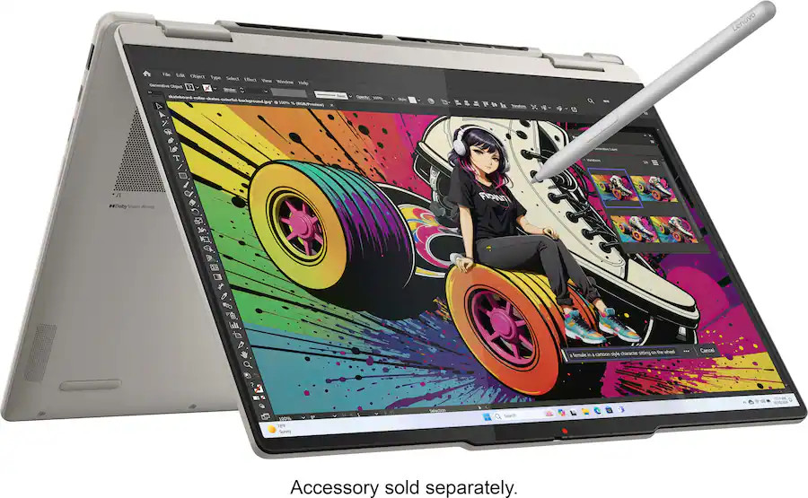 Lenovo Yoga 7 2n1 14″ 2K OLED Touch Ryzen AI 7 350 5GHz 16GB RAM 1TB SSD Sealed