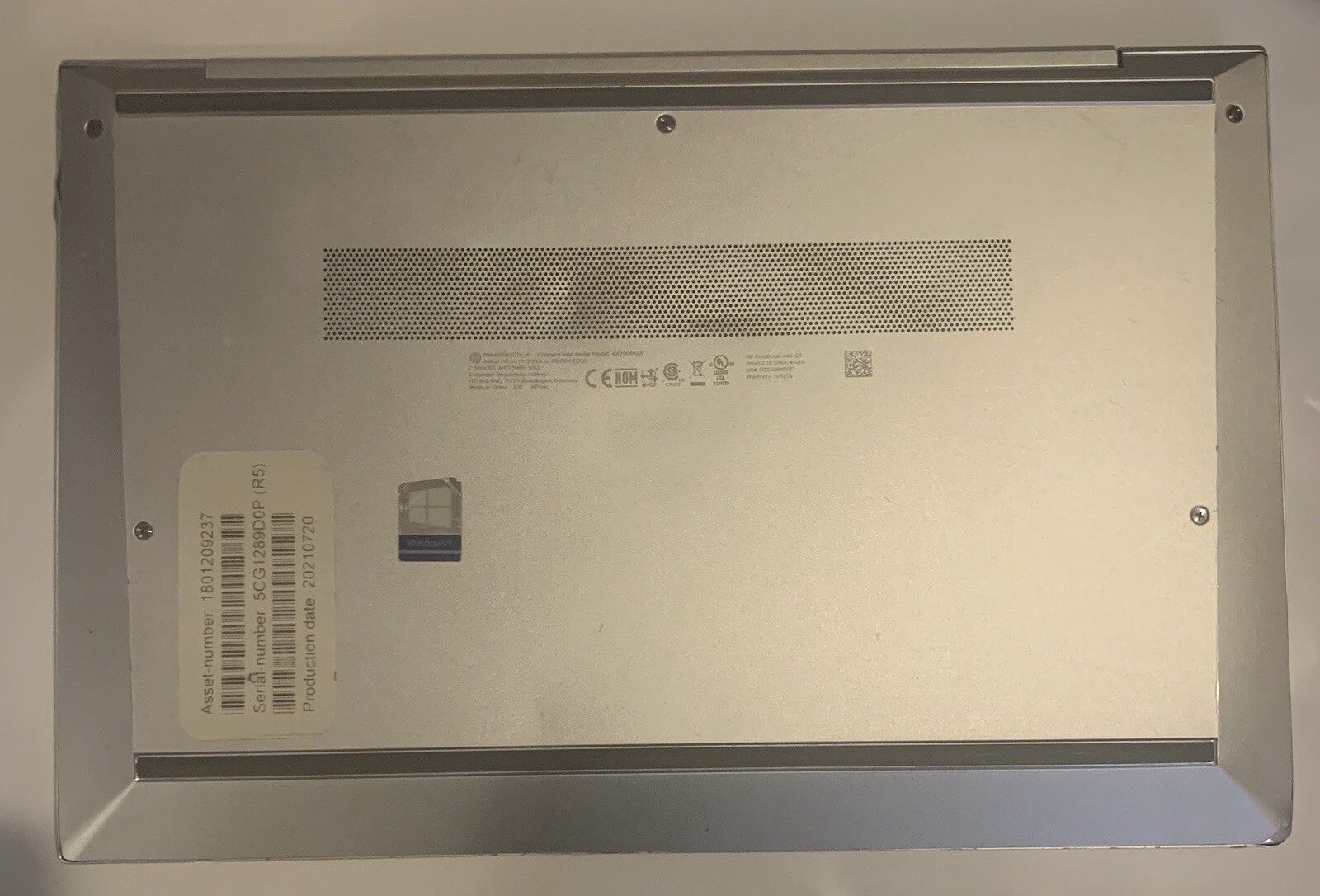 HP EliteBook 845 G7 Laptop AMD Ryzen 5 PRO 4650U 14” 16GB RAM 256GB SSD 2E1J9UC