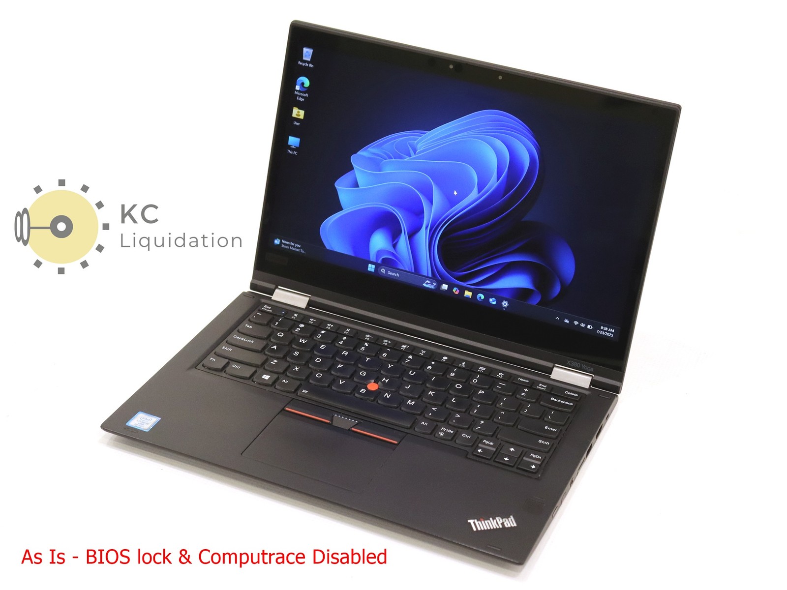 Lenovo ThinkPad X380 Yoga 13.3″ Touch i5-8350U 16GB 256GB NVMe Win 11 Pro – Read